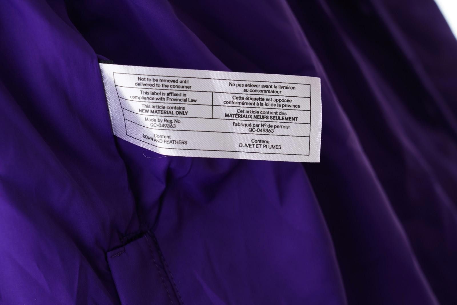 Cos COS Puffer Down Jacket Women's Coat Purple Sz 14 Size XL / US 12-14 / IT 48-50 - 12 Thumbnail