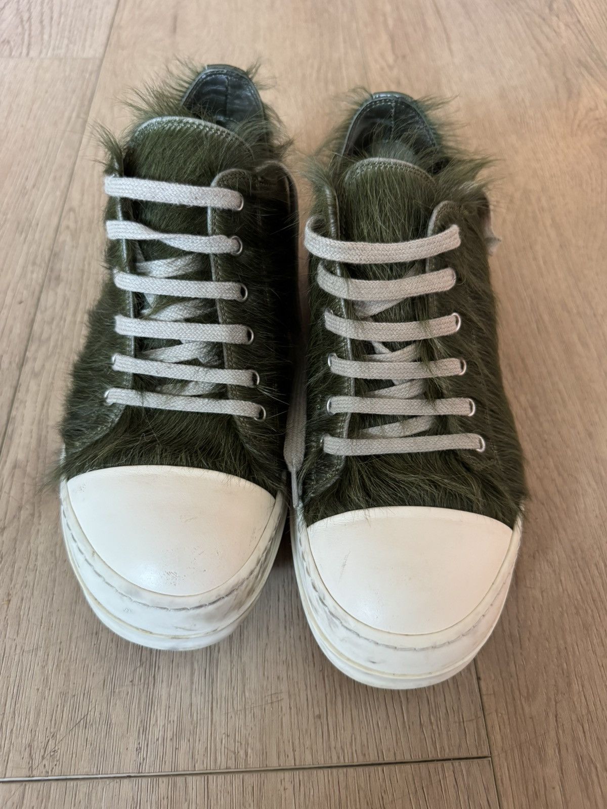 Rick Owens Ponyhair ramones grinch Size US 7 / EU 40 - 2 Thumbnail