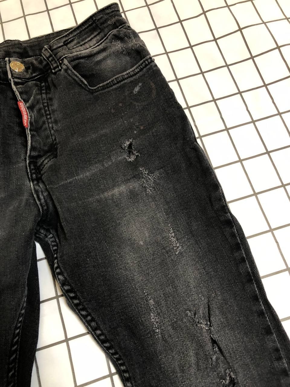 Dsquared2 Dsquared2 Slim Jean trousers pants mens black denim Size US 30 / EU 46 - 7 Thumbnail