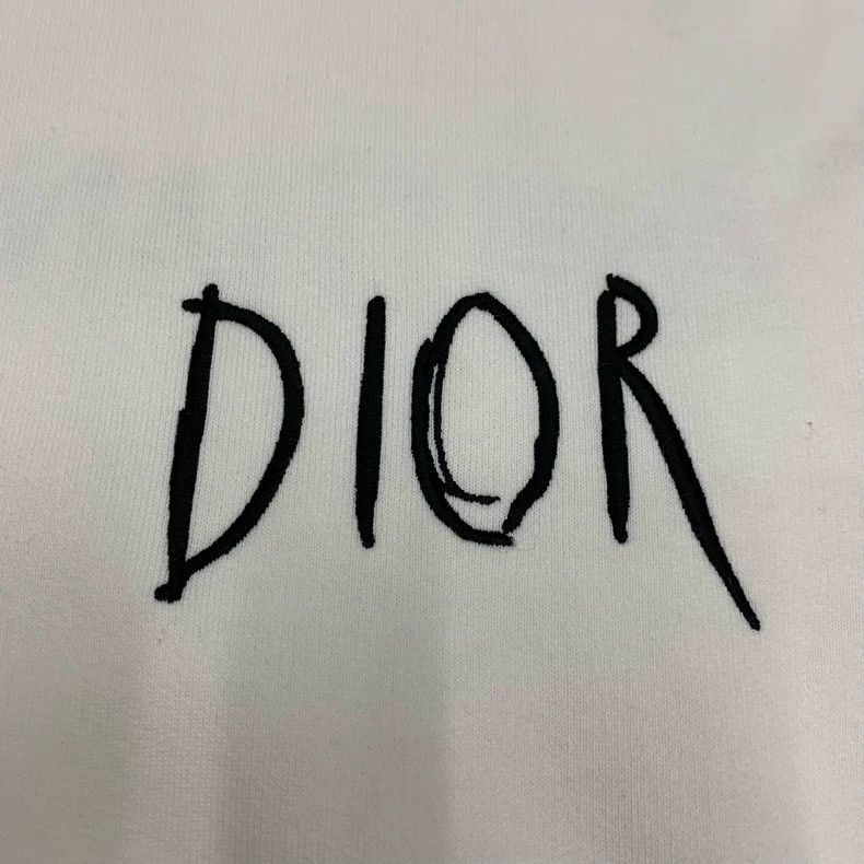 Dior Dior White Hooded Sweatshirt XS Size US XS / EU 42 / 0 - 7 Thumbnail