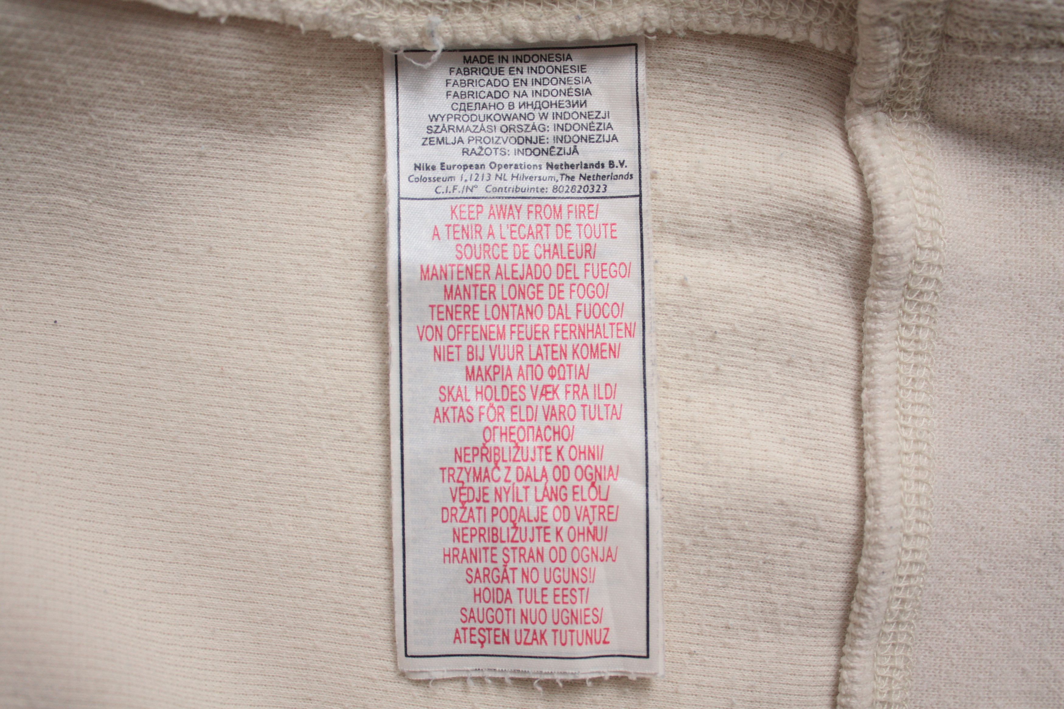 Nike Nike Vintage Beige Snapt-T Pullover Sweat Medium Size US M / EU 48-50 / 2 - 10 Thumbnail