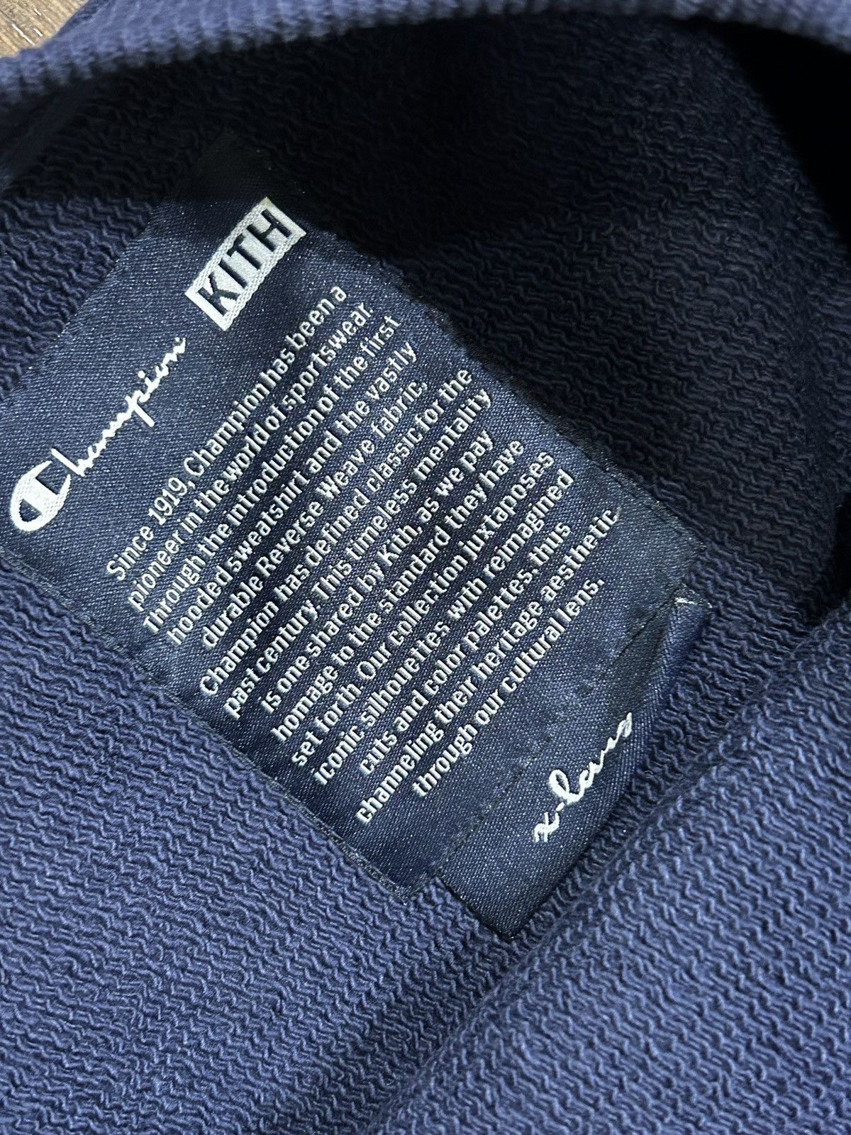 Champion × Kith Champion X Kith Embroidered Crewneck Size US XL / EU 56 / 4 - 4 Thumbnail