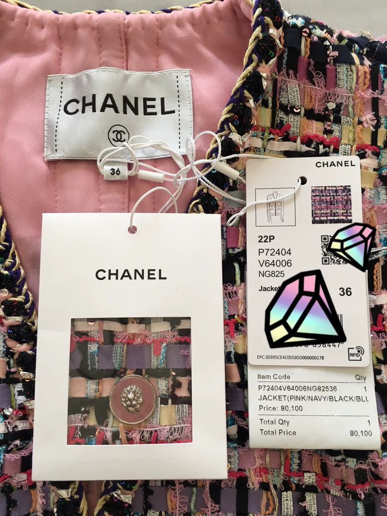 Chanel Chanel Colorful knitted tweed short coat Size XS / US 0-2 / IT 36-38 - 7 Thumbnail