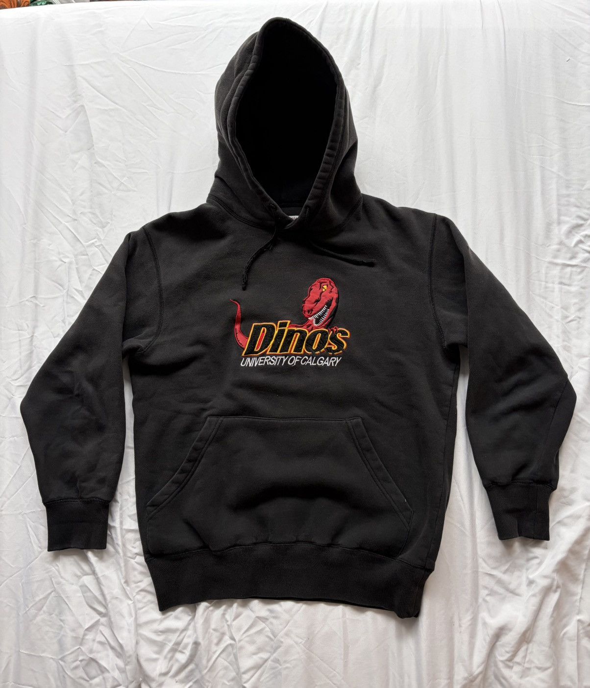 Vintage Calgary Dinos University Hoodie Medium Size US M / EU 48-50 / 2 - 2 Thumbnail