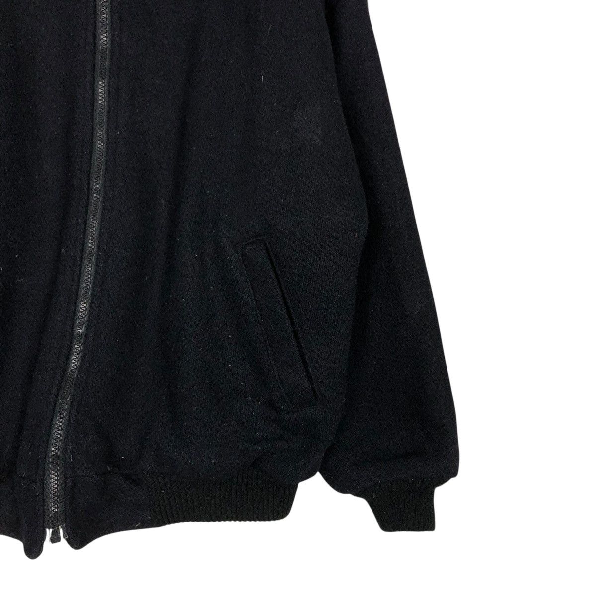 Vintage 🔥VINTAGE REVERSIBLE WOOL BOMBER JACKET MELTON ISSEY MIYAKE Size US M / EU 48-50 / 2 - 7 Thumbnail