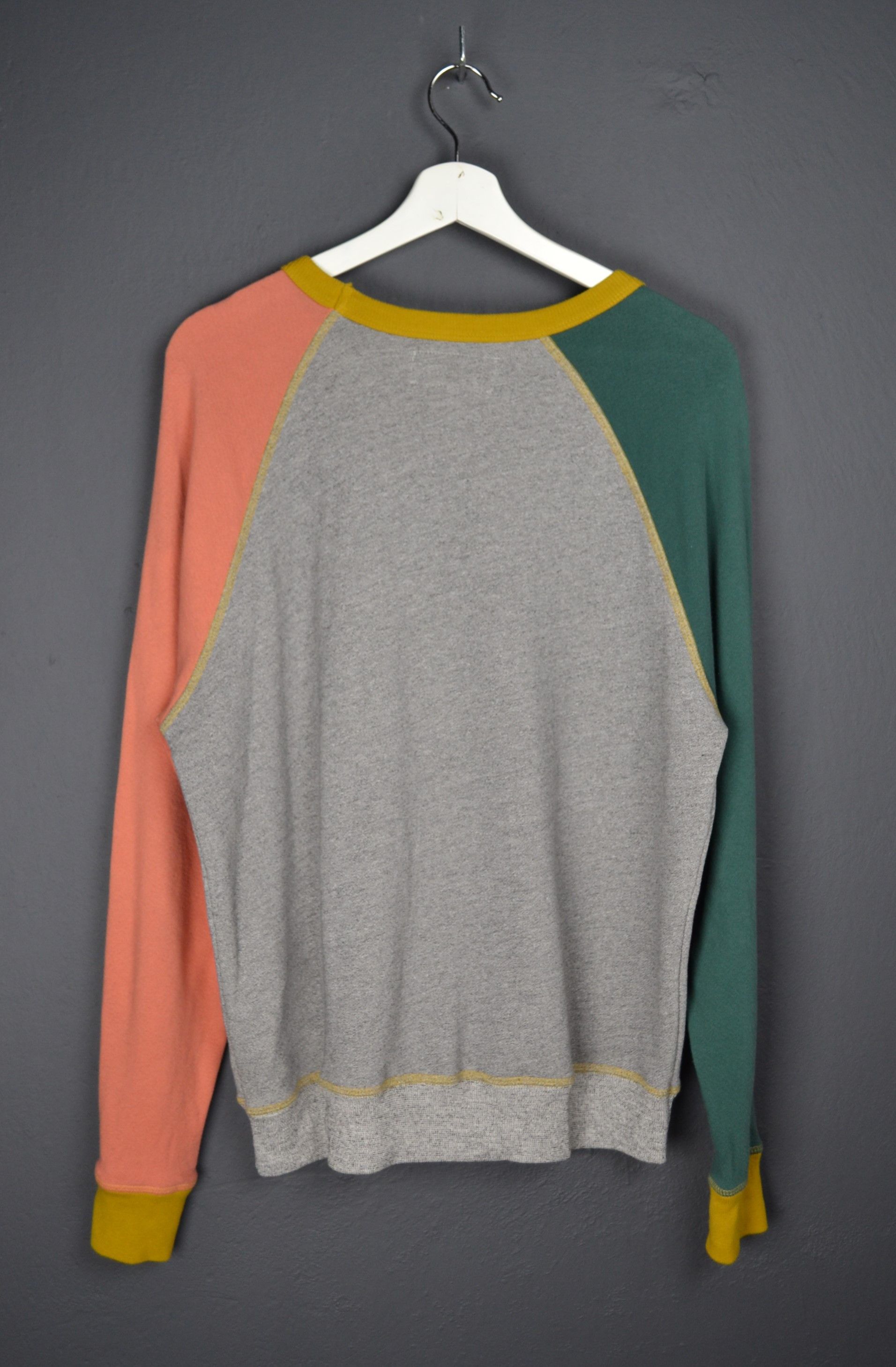 THE GREAT The Great. Colorblock Crew Sweatshirt size 2 M Size M / US 6-8 / IT 42-44 - 2 Thumbnail