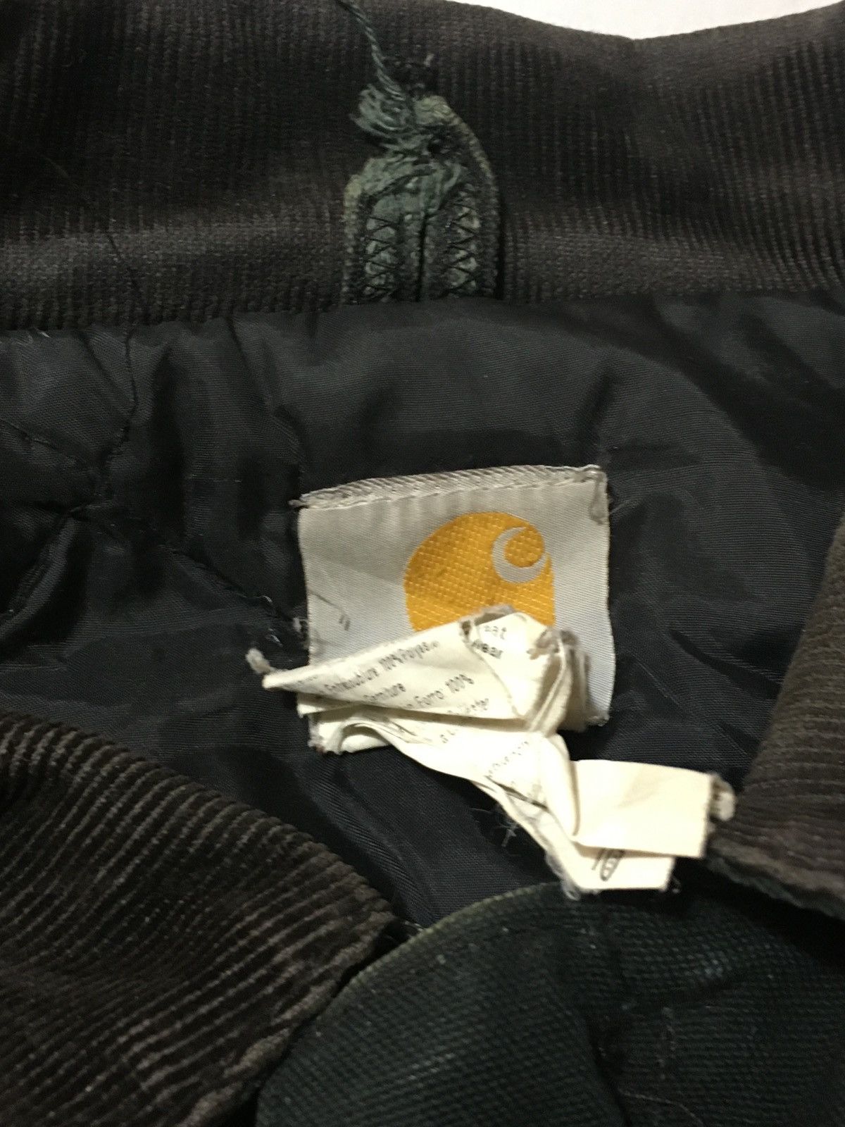 Carhartt × Vintage Black Carhartt Jacket Vintage Y2K Faded Black Size US XL / EU 56 / 4 - 13 Thumbnail