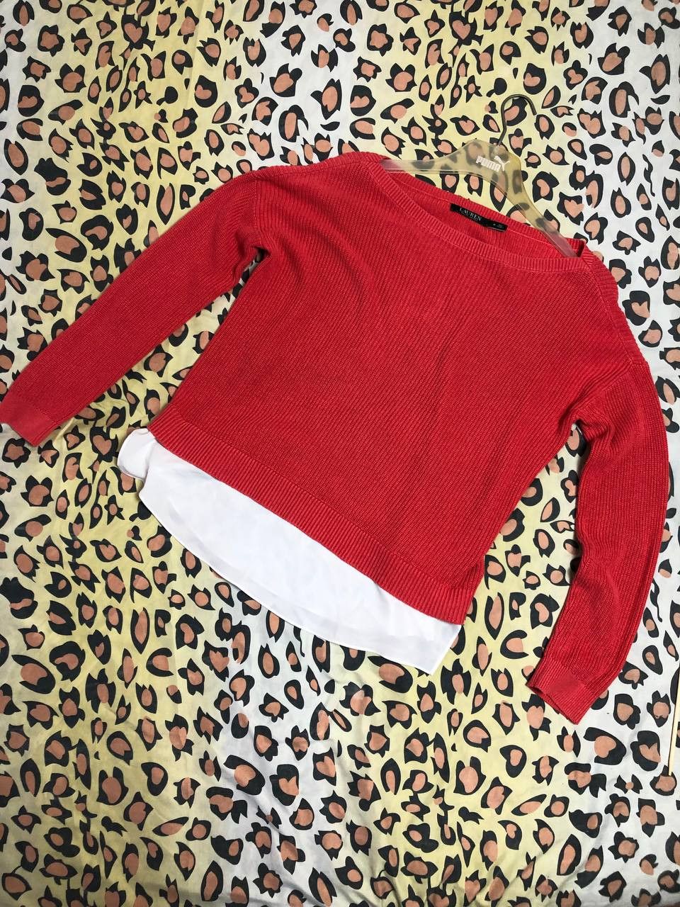 Polo Ralph Lauren × Vintage Crazy Vintage 00’s Logo Polo Ralph Lauren Sweater Size M / US 6-8 / IT 42-44 - 1 Thumbnail
