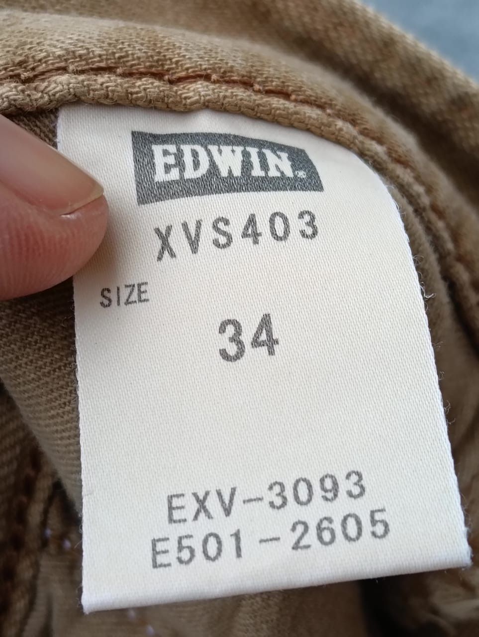 Edwin Vintage Edwin Cowboy Style Jeans – Leather Pocket Detail Size US 36 / EU 52 - 11 Thumbnail