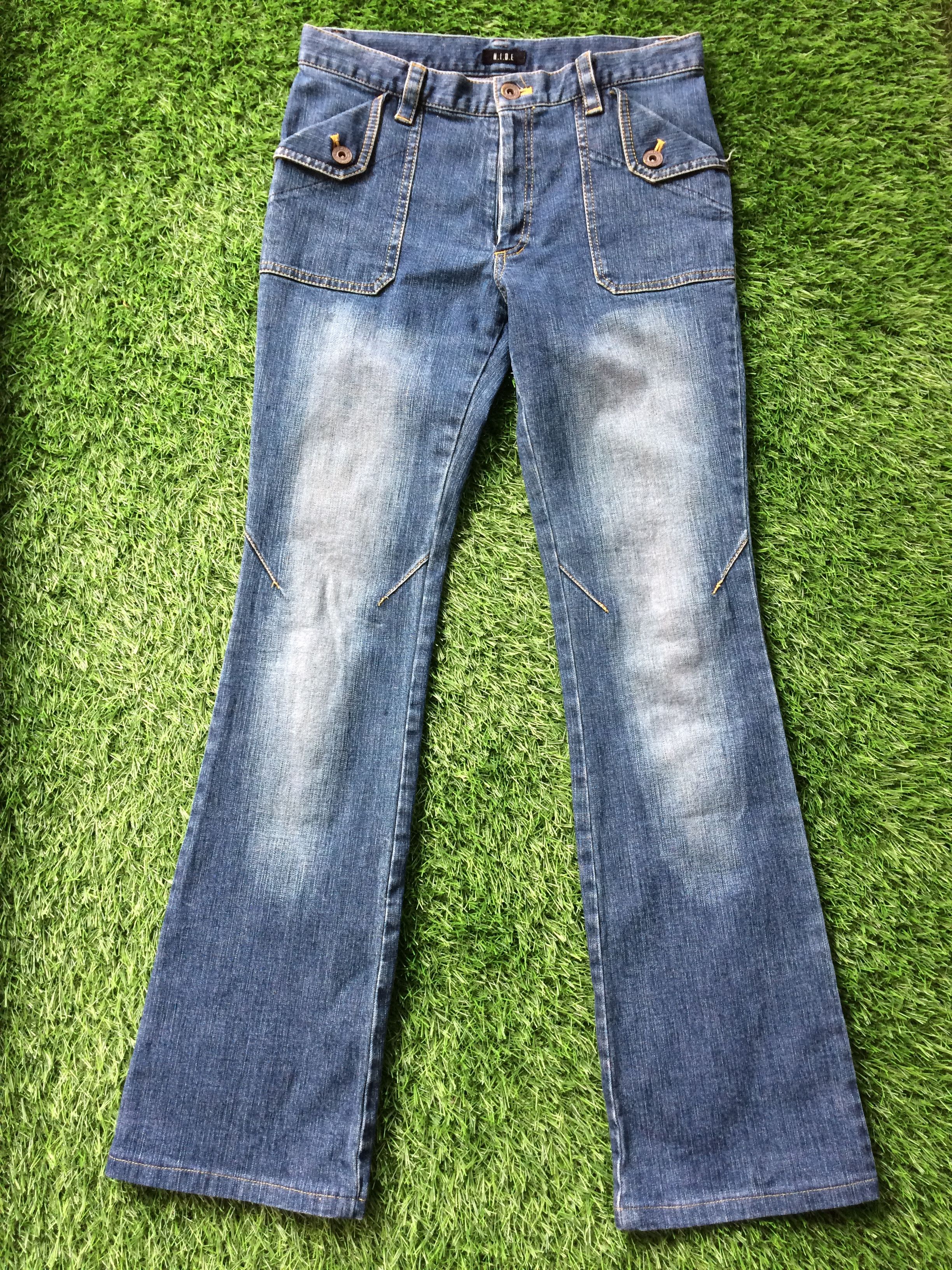 If Six Was Nine Japanese Slim Bootcut Jeans D-718 Size 25" / US 0 / IT 36 - 1 Thumbnail