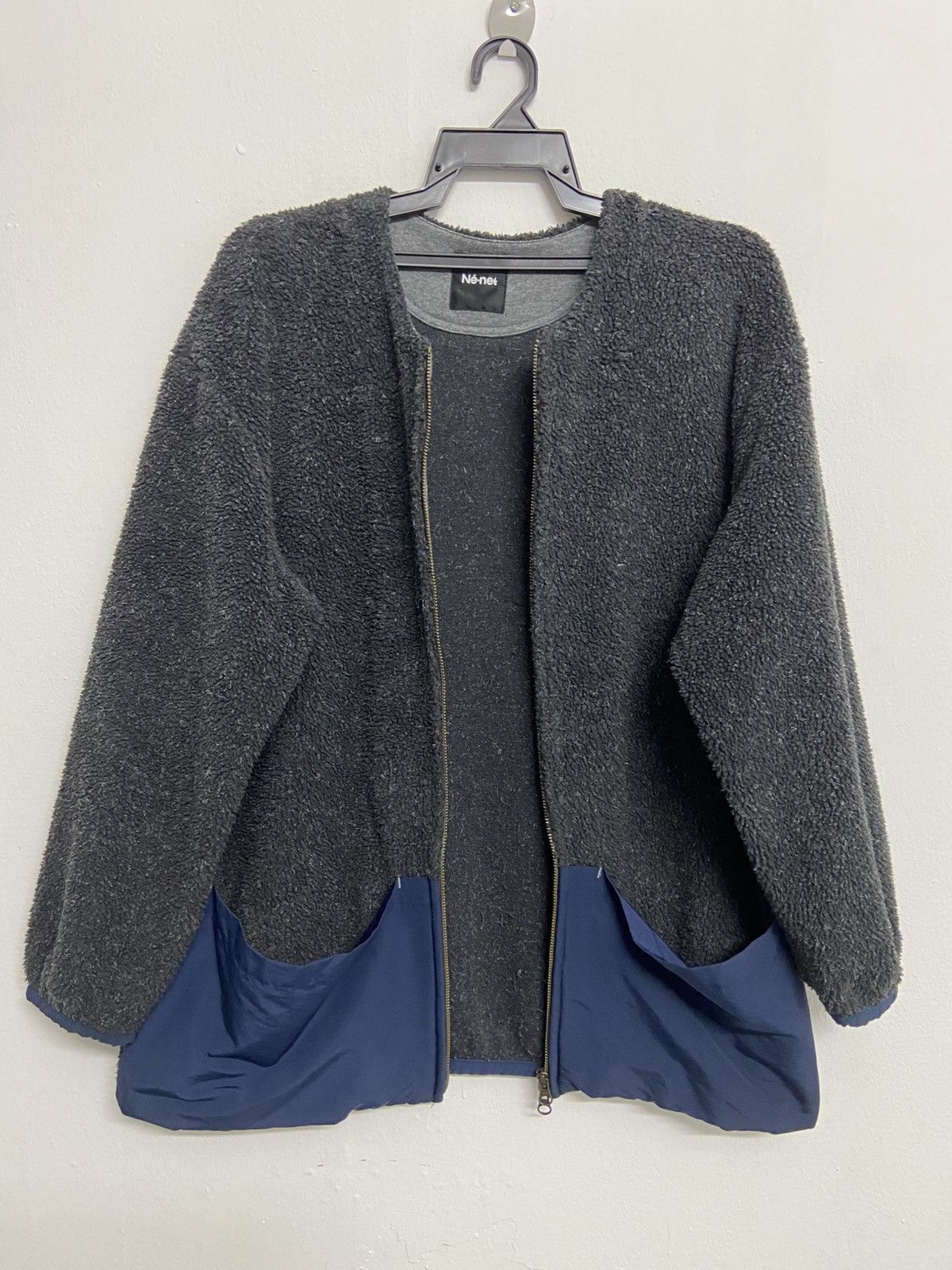 Issey Miyake Issey Miiyake Ne Net Fleece Zipper Jacket Size US M / EU 48-50 / 2 - 5 Thumbnail