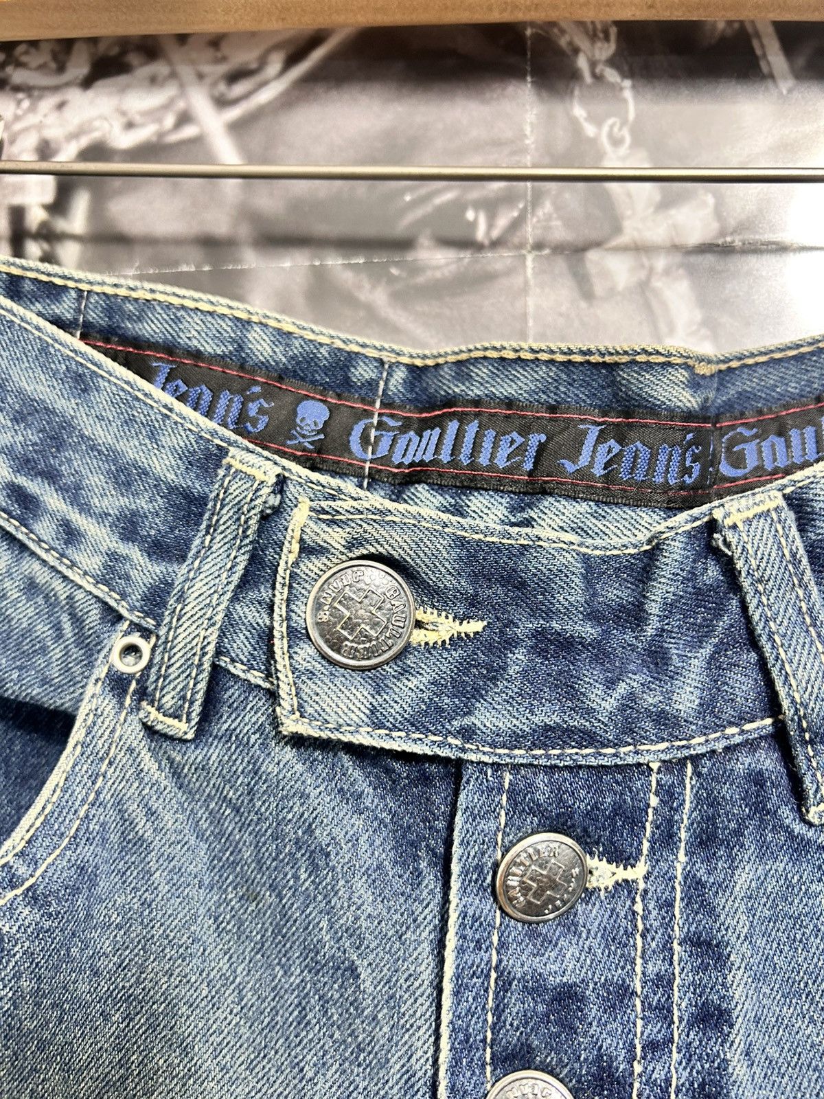 Jean Paul Gaultier JEAN PAUL GAULTIER DEJIM JEANS 90’s ARCHIVE Size 30" / US 8 / IT 44 - 3 Thumbnail