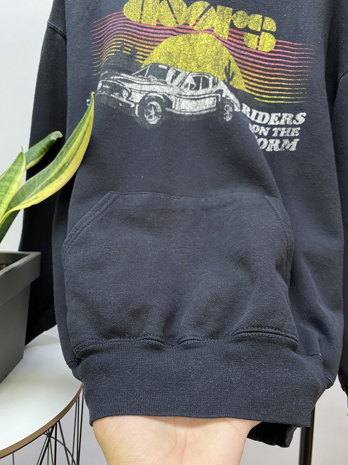 Band Tees × Vintage Vintage The Doors Riders On The Storm Hoodie Size US L / EU 52-54 / 3 - 12 Thumbnail