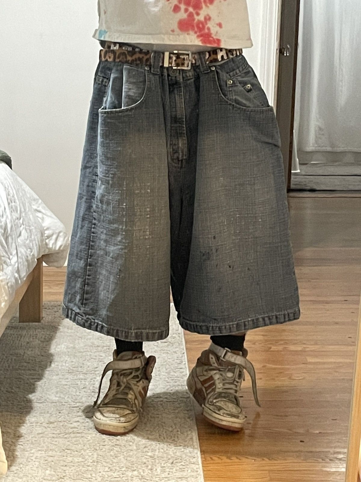 Southpole Crazy Baggy Brookyln Express South pole type jorts Size US 44 / EU 60 - 1 Thumbnail