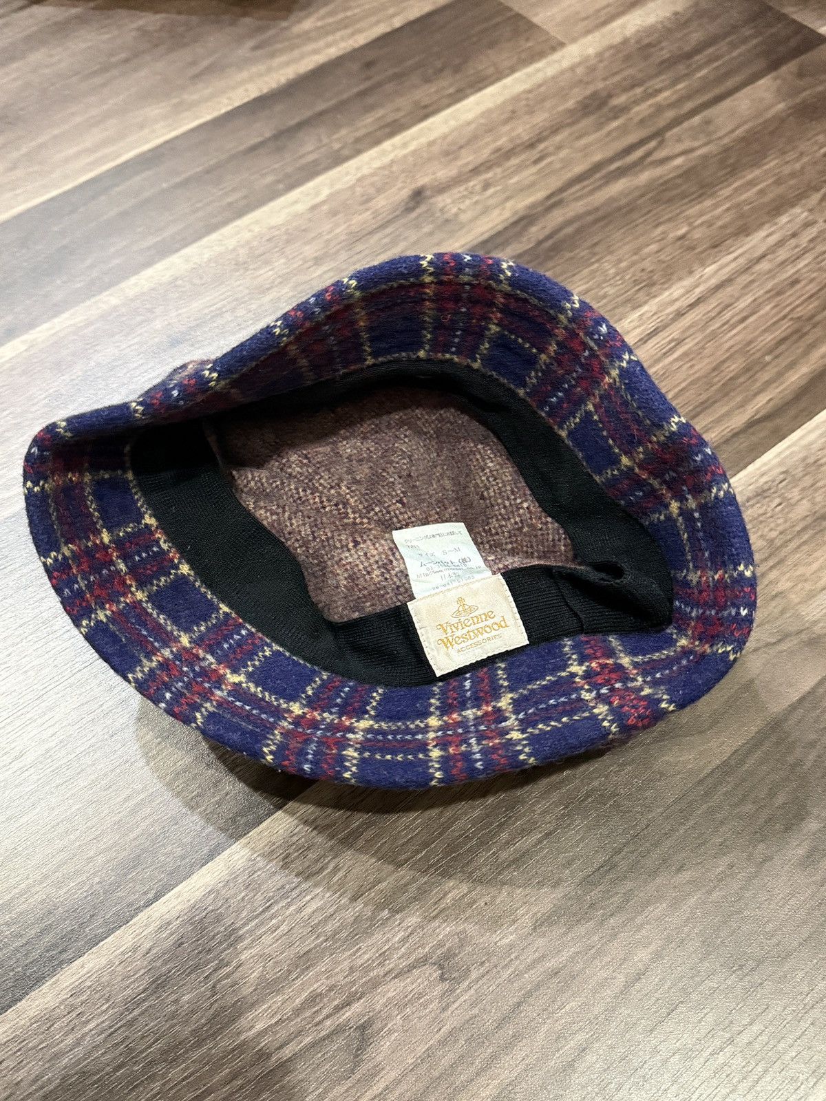 Vivienne Westwood Viviene Westwood Vintage Plaid Newboys Ladies Hat Size ONE SIZE - 7 Thumbnail