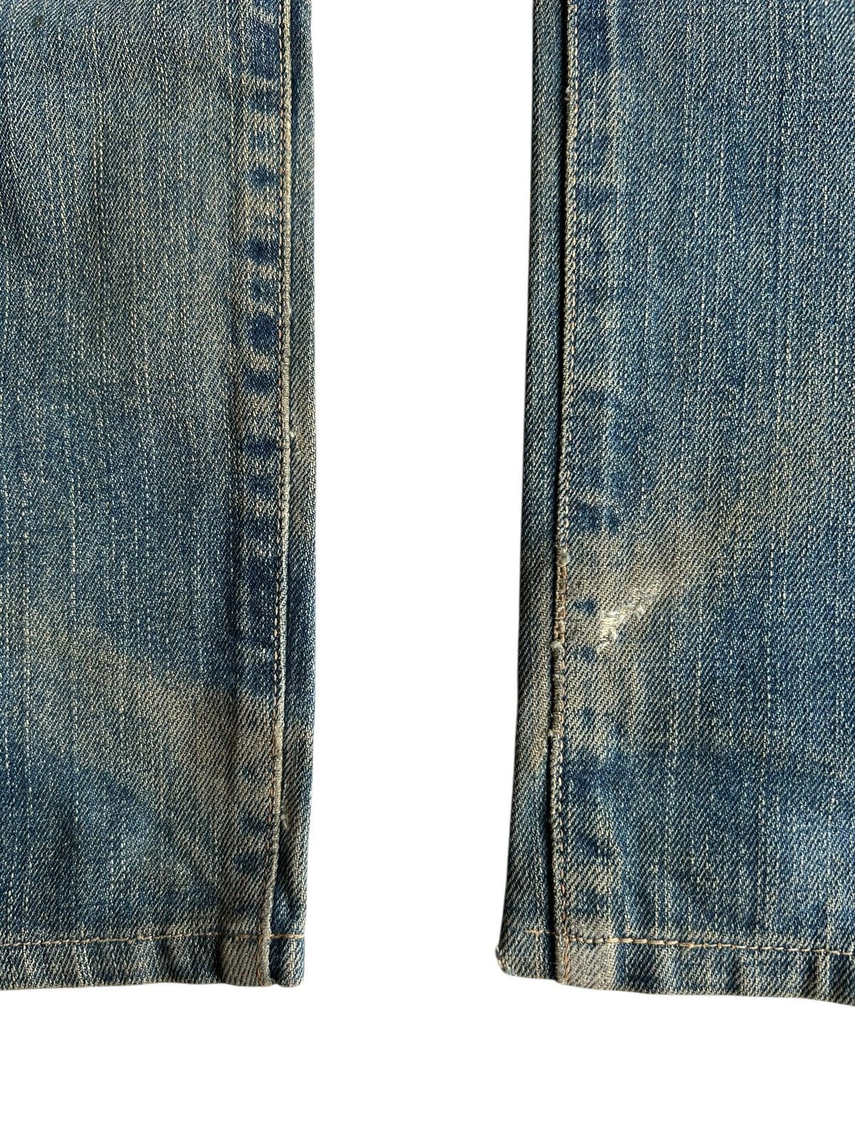 Japanese Brand × Kapital × Vintage Vintage Edwin Selvedge Baggy Rusty Mudwash Distressed Denim Size US 33 - 15 Thumbnail