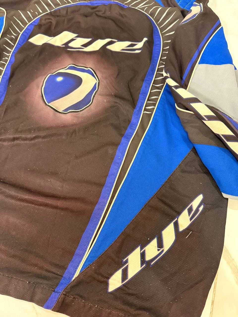 Other Dye Paintball Jersey Division 04 Long Sleeve Blue Vintage Size US XL / EU 56 / 4 - 2 Thumbnail