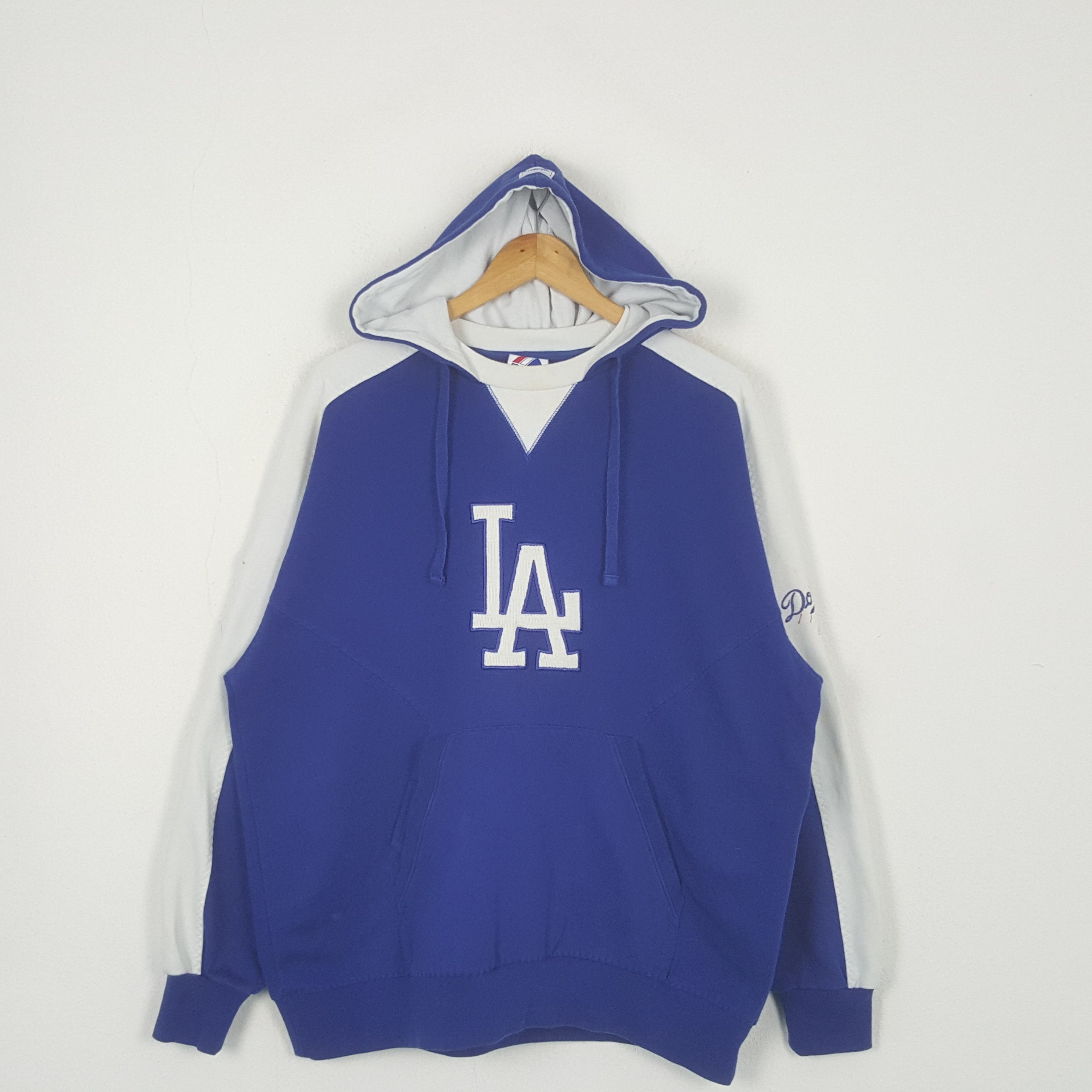 MLB Vintage Los Angeles Dodgers Baseball Team Hoodies C296N27 Size US XL / EU 56 / 4 - 1 Thumbnail