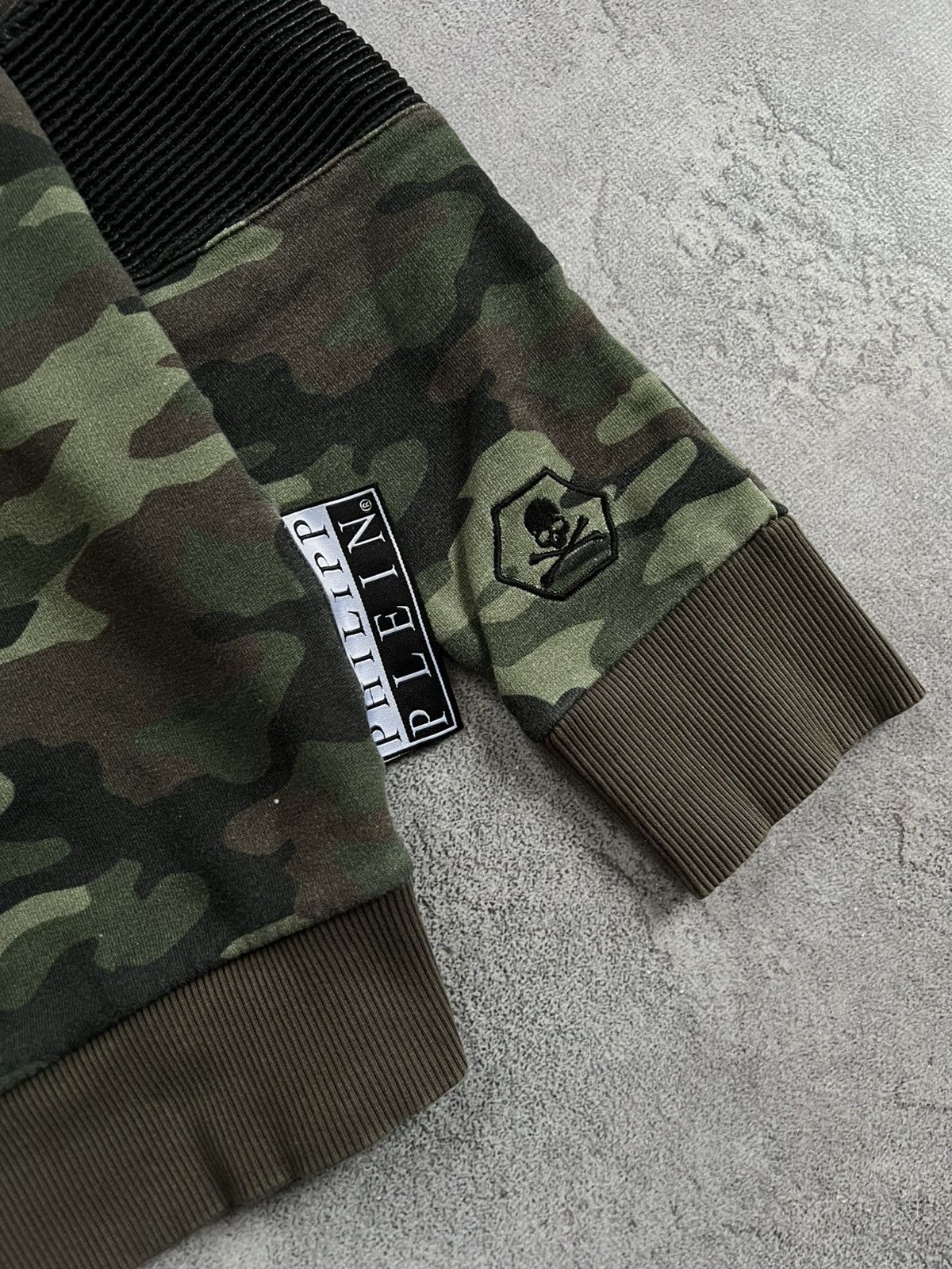Philipp Plein Philipp Plein Fleece Long Sleeve Pullover Camo Sweatshirt M Size US M / EU 48-50 / 2 - 4 Thumbnail