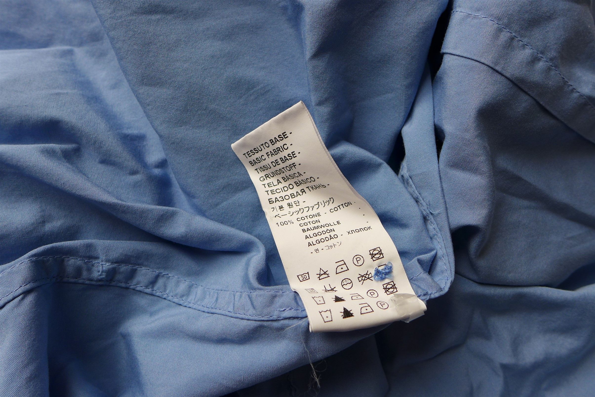 Barena Barena Coppi Supio Shirt -- Sky Blue Cotton Size US L / EU 52-54 / 3 - 17 Thumbnail