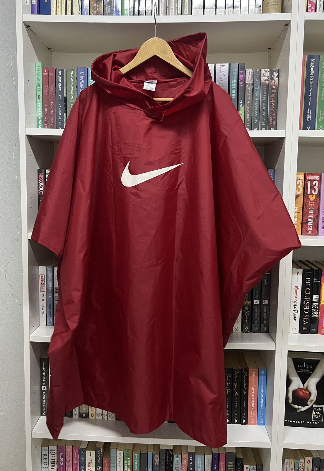 Nike Vintage NIKE Centre Swoosh Cloak Raincoat Size US L / EU 52-54 / 3 - 1 Thumbnail