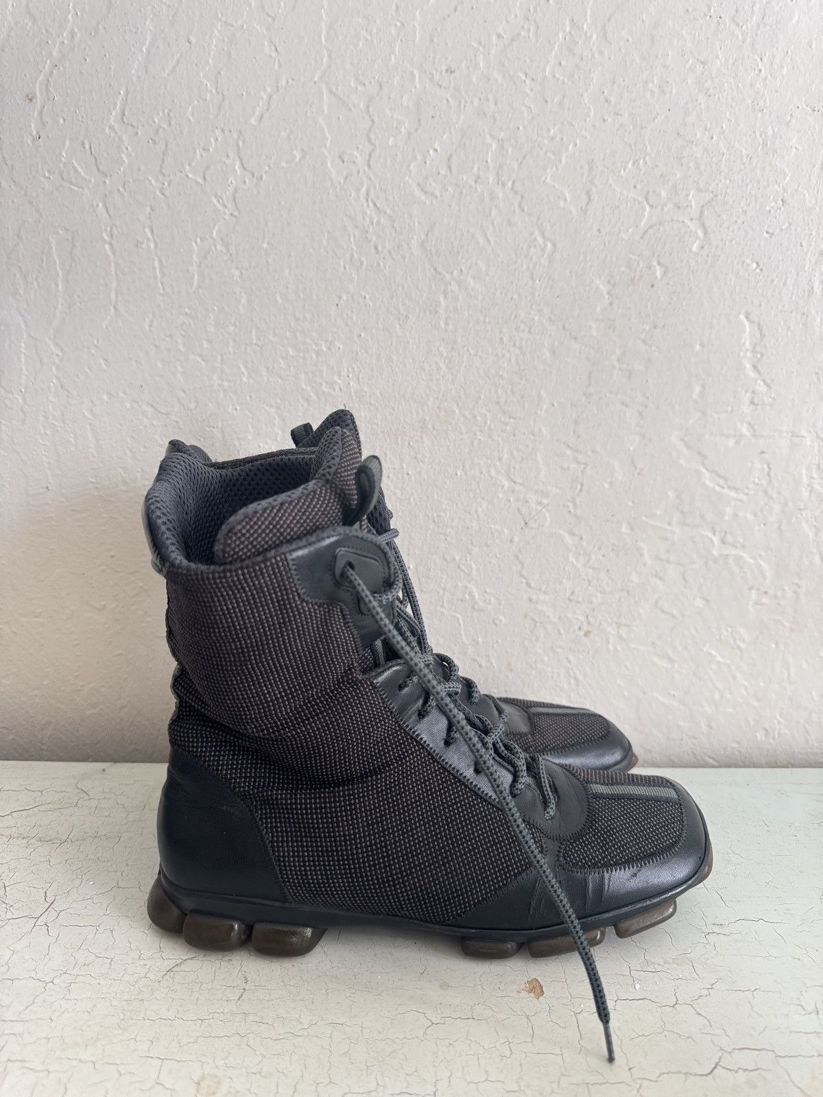 Miu Miu Miu Miu Bubble Sole Boots Size US 7 / IT 37 - 3 Thumbnail