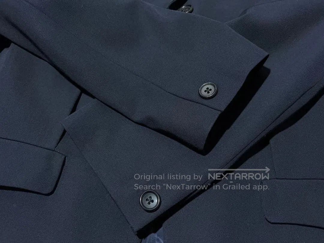 Yohji Yamamoto Yohji Yamamoto Navy Suit Jacket. Size US M / EU 48-50 / 2 - 5 Thumbnail