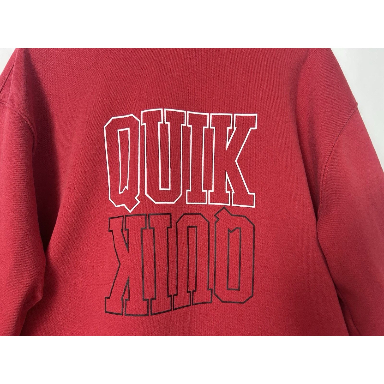 Quiksilver Quiksilver Men's Crew Neck Red Sweatshirt Style GRIFFIN XL Size US XL / EU 56 / 4 - 2 Thumbnail