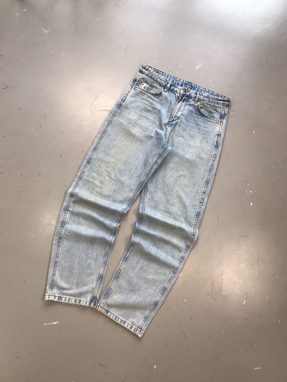 Karl Kani × Vintage Vintage Kani jeans logo embroidered denim Size US 36 / EU 52 - 3 Thumbnail