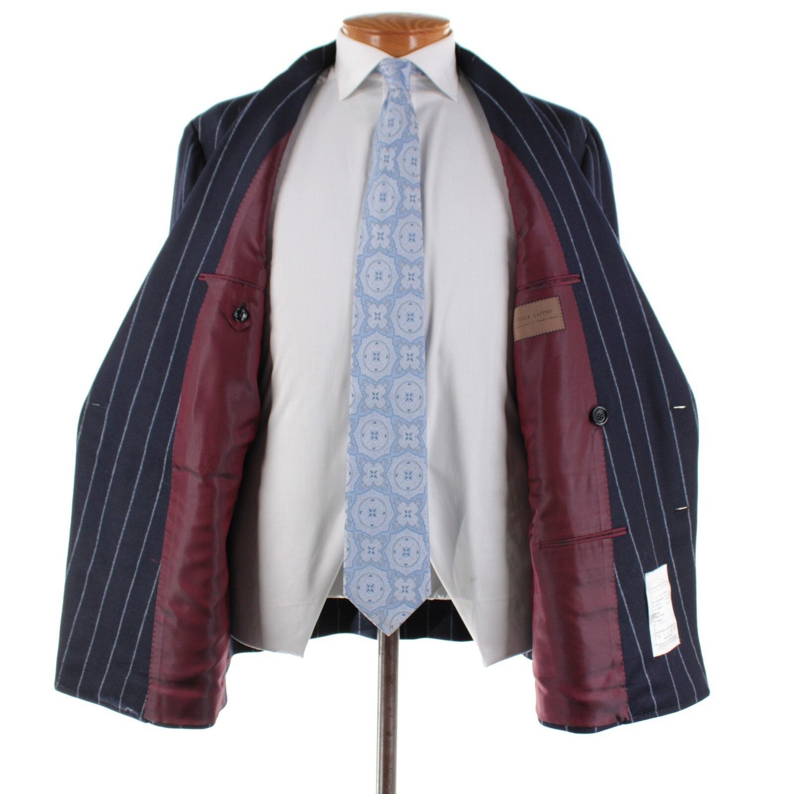 Other Stile Latino Suit Size US 44 Regular in Blue Size 44R - 7 Thumbnail