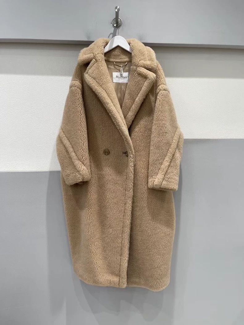 Max Mara Max Mara Gold Button Teddy Coat Size S / US 4 / IT 40 - 1 Thumbnail
