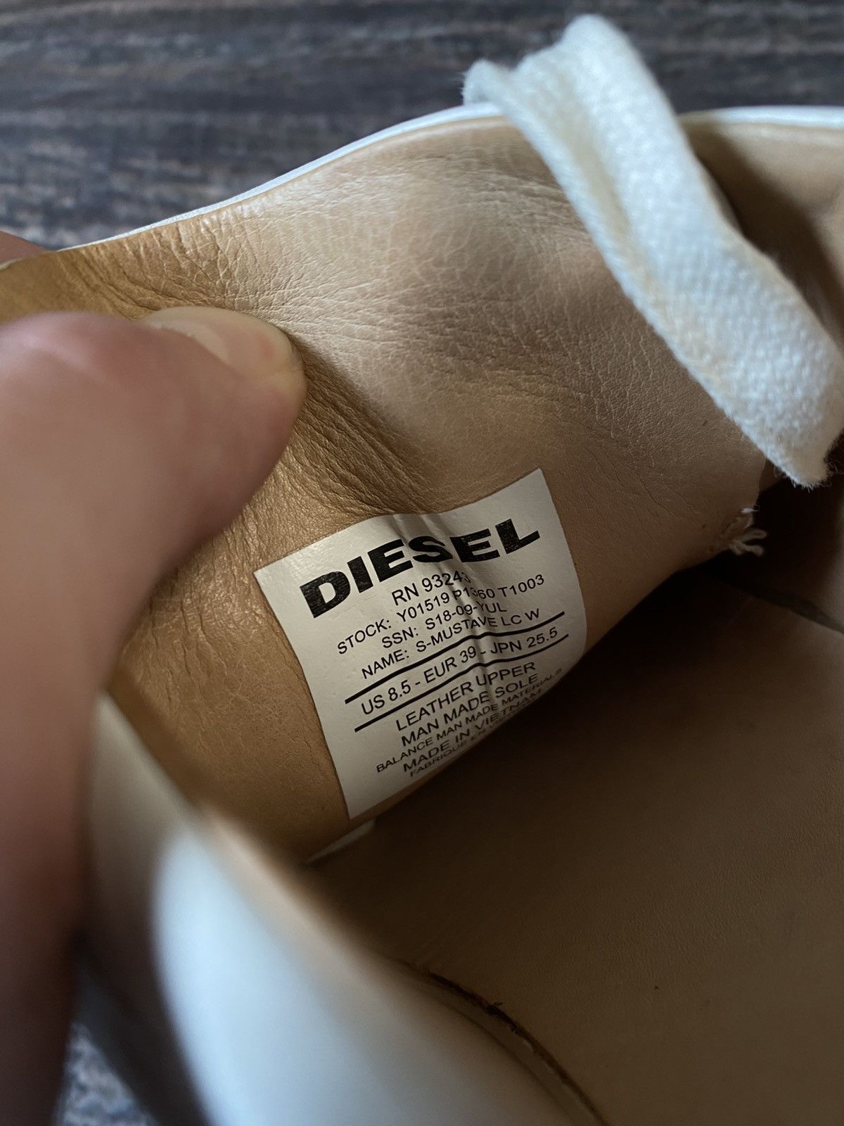 Diesel × Vintage DIESEL vintage leather shoes Size US 9 / IT 39 - 12 Thumbnail