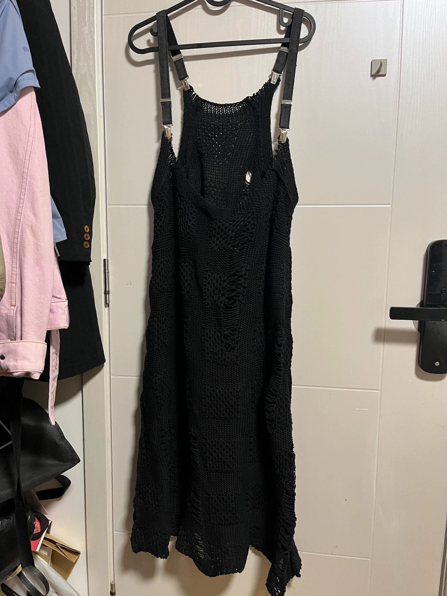 Yohji Yamamoto Yohji Yamamoto Y's Knit Suspender Long Dress Size 2 Size XS / US 0-2 / IT 36-38 - 5 Thumbnail