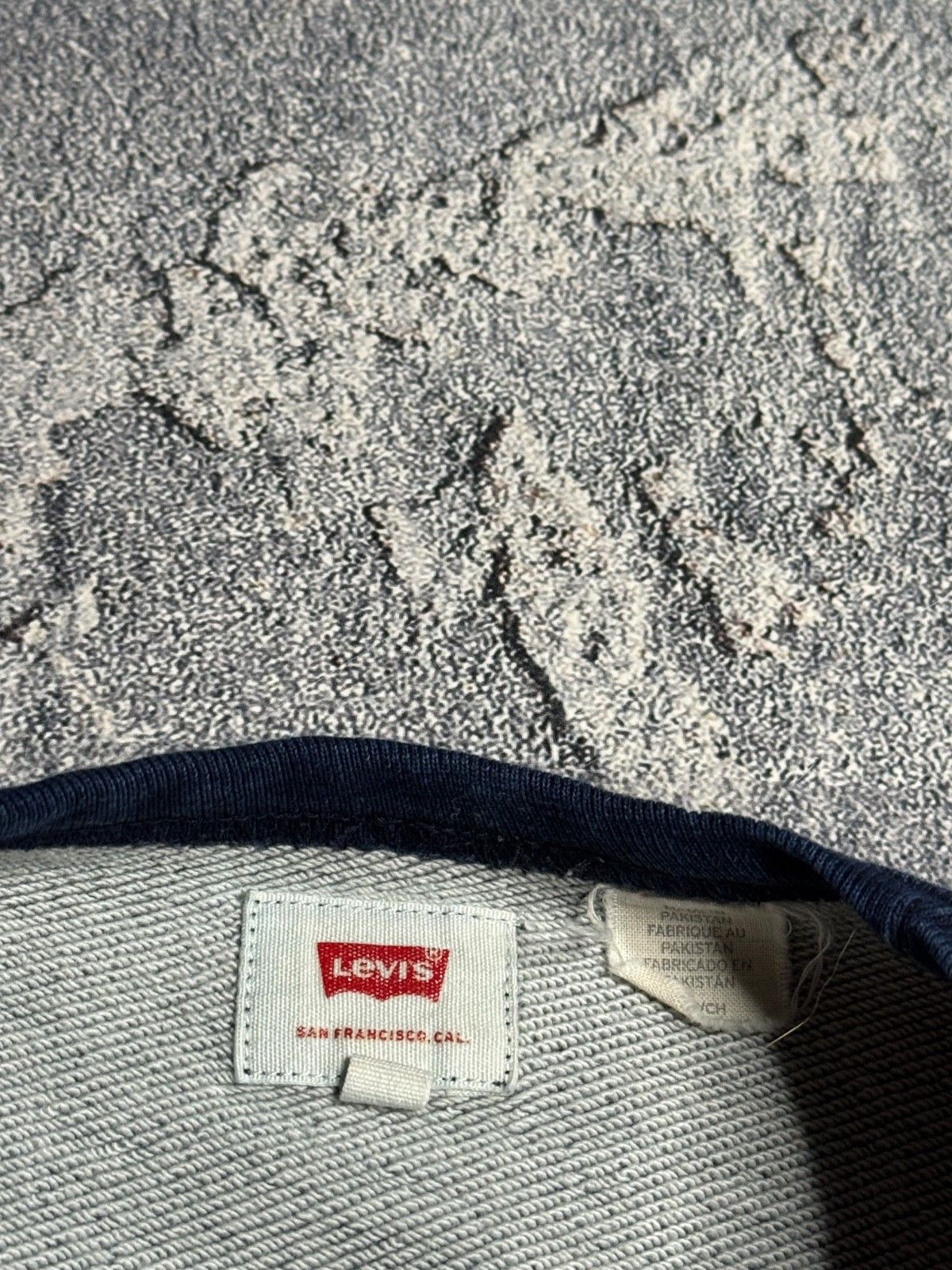 Levi's Levi's indigo sweatshirt S Size US S / EU 44-46 / 1 - 4 Thumbnail