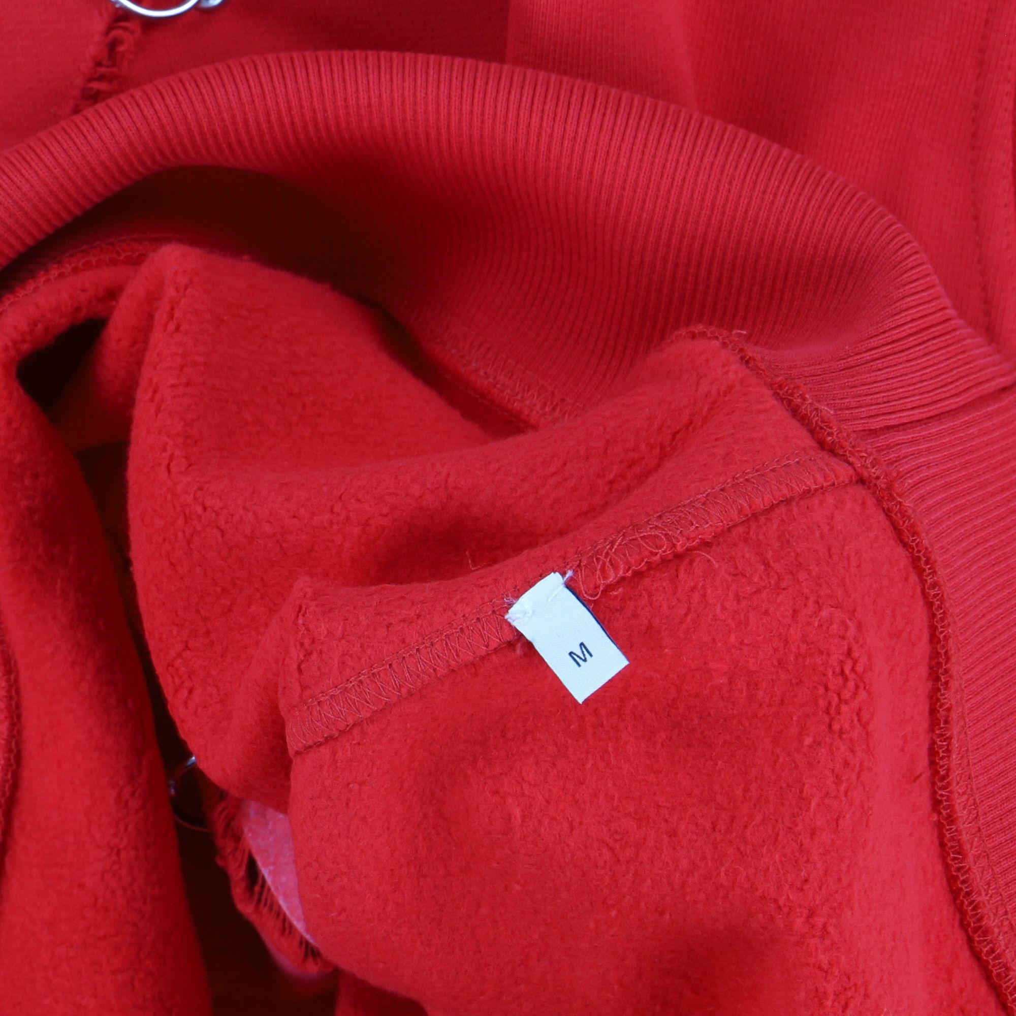Red Trompe L'oeil Ring Sweatshirt