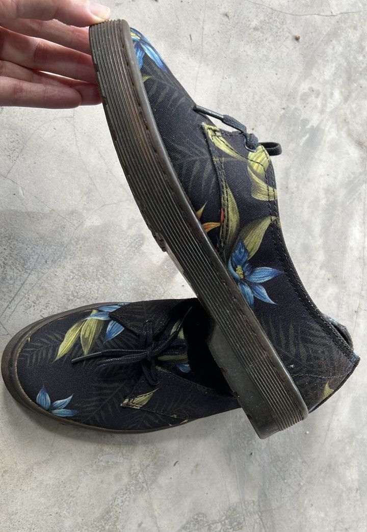 Dr. Martens AW005 Dr. Martens Morada Canvas Black Hawaiian Ballets Flats Size US 6.5 / IT 36.5 - 4 Thumbnail