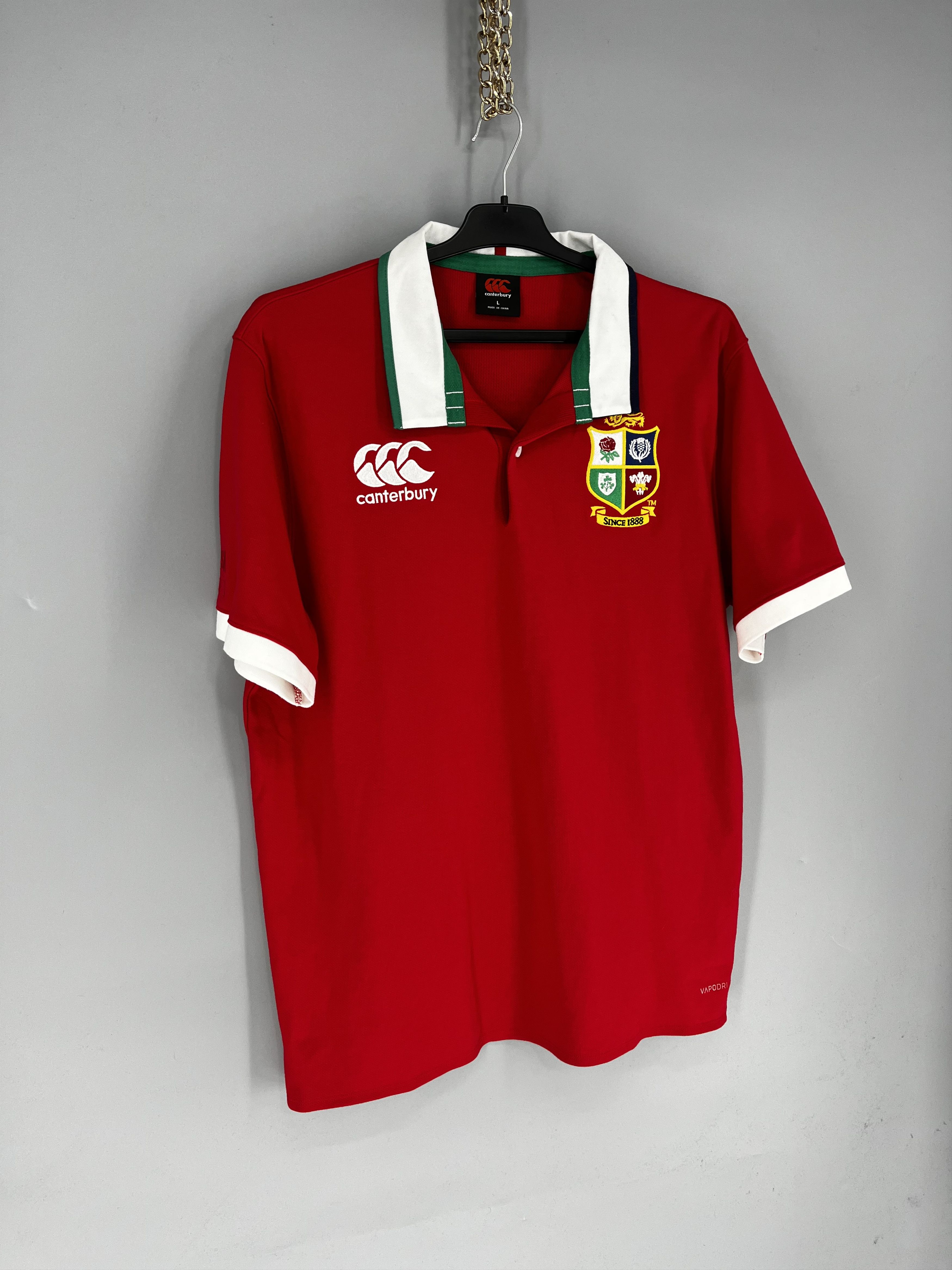 Canterbury of New Zealand Canterbury British & Irish Lions Rugby Polo Shirt Men's Size US L / EU 52-54 / 3 - 2 Thumbnail