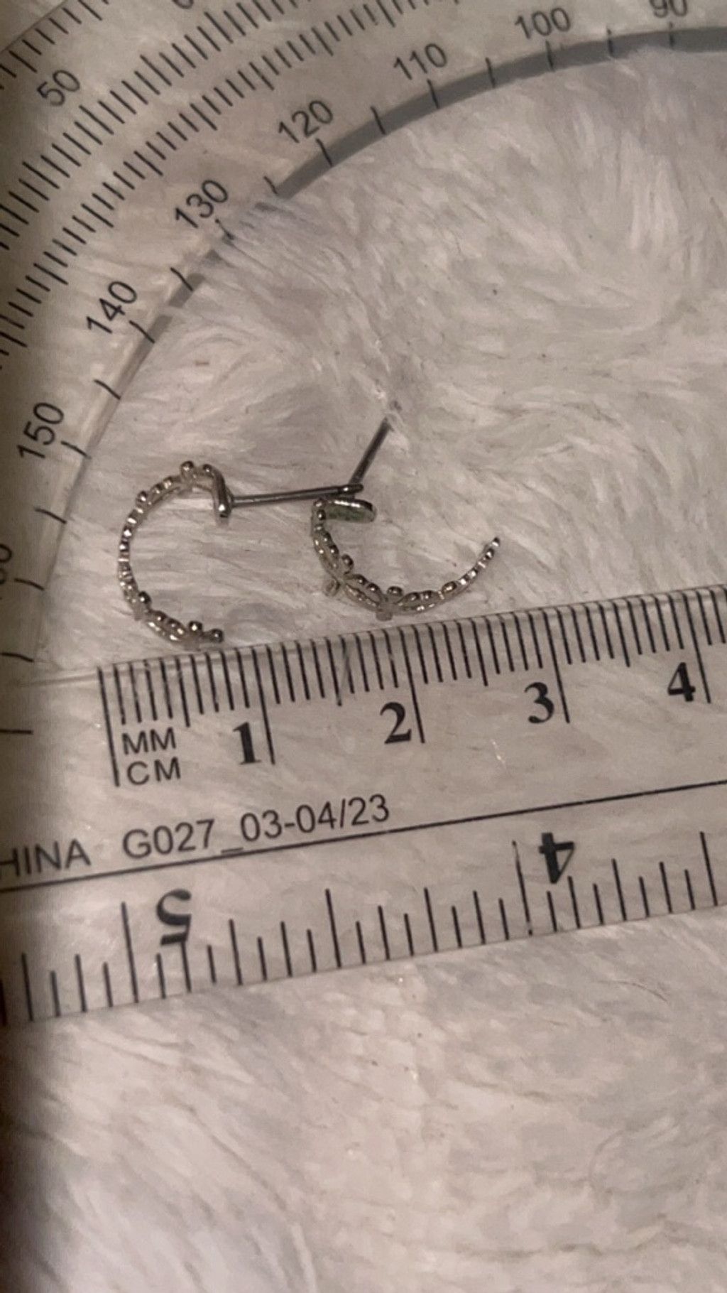 The Unbranded Brand Women's Unbranded Silver Tone Hoop Earrings One Size Size ONE SIZE - 3 Thumbnail