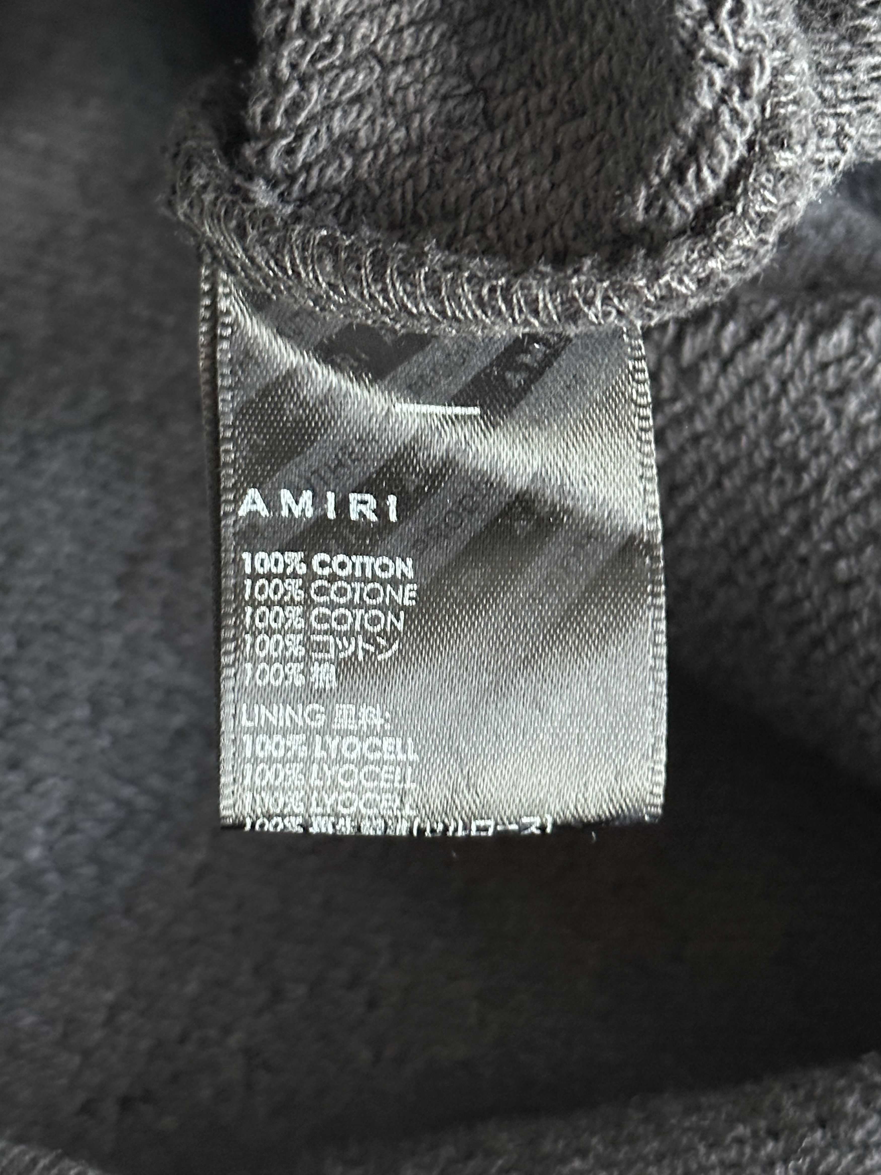 Amiri Amiri Black Gradient Bones Hoodie Size US XL / EU 56 / 4 - 4 Thumbnail