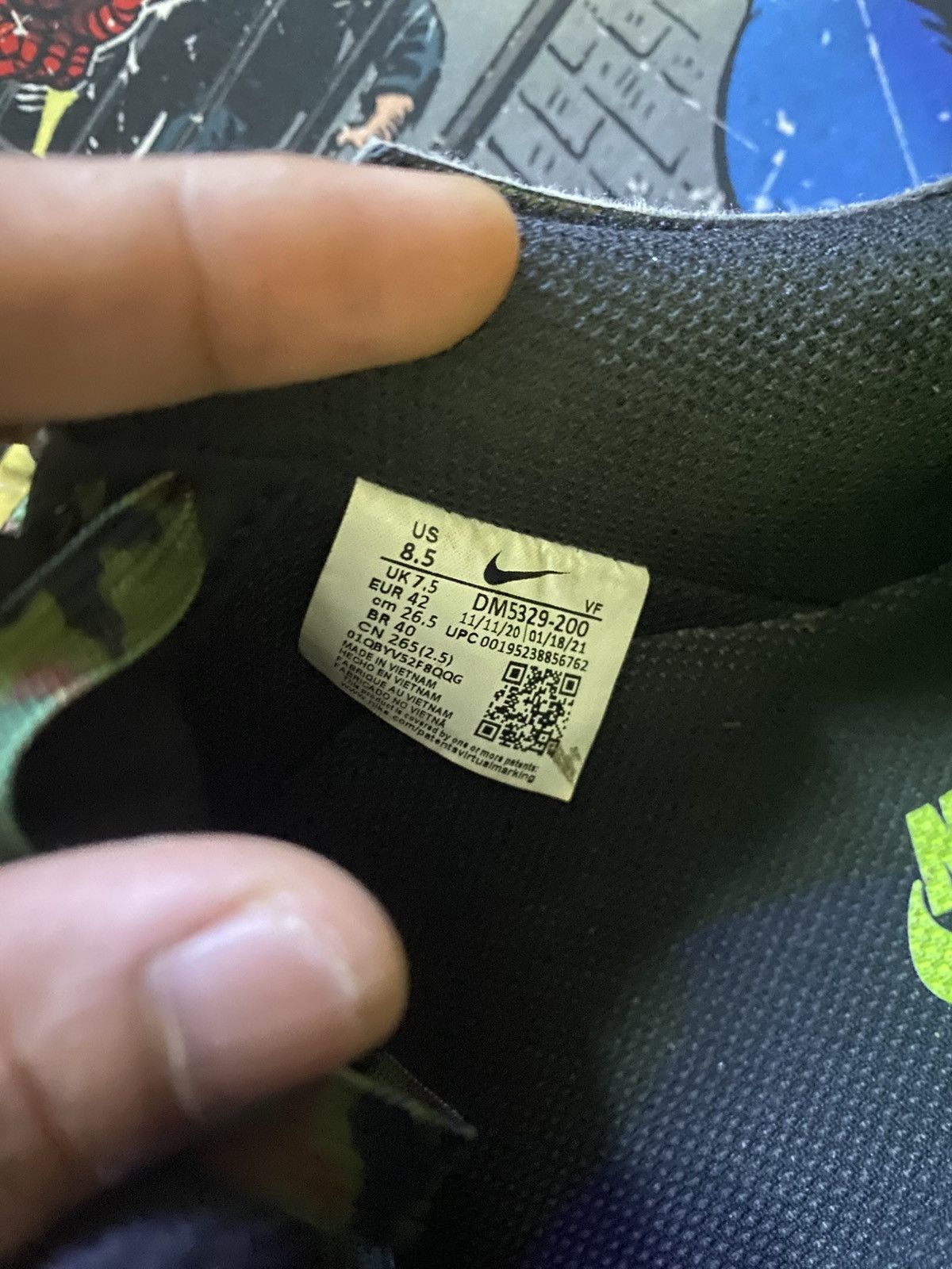 Nike Nike Air Force 1 Animal Paint Size US 8.5 / EU 41-42 - 8 Thumbnail