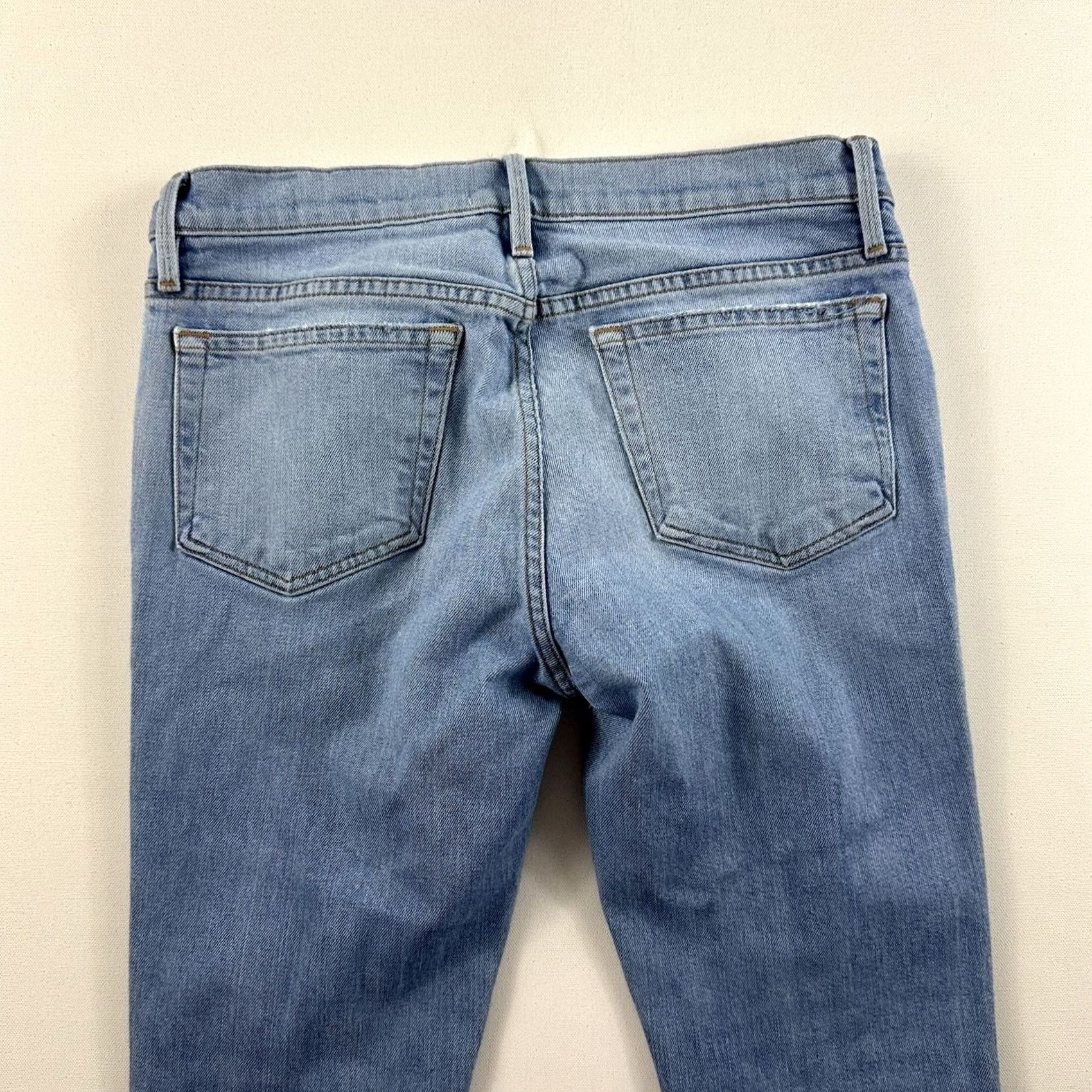 Frame FRAME L'Homme Slim-Fit Jeans Light Wash Adult Mens 30x31 Blue Jeans Slim 5-Pocket Denim Street City USA Mens Size US 30 / EU 46 - 4 Thumbnail
