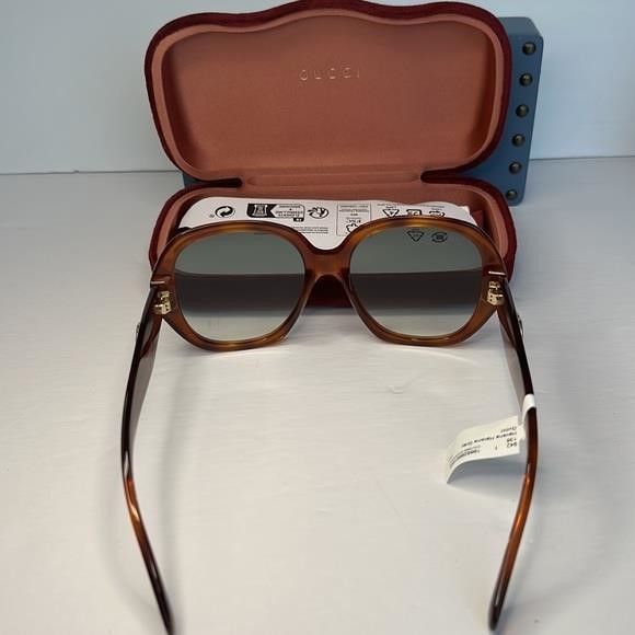 Gucci 💯 - New Authentic GUCCI GG0796S-003 Oversized Octagonal Su Size ONE SIZE - 13 Thumbnail