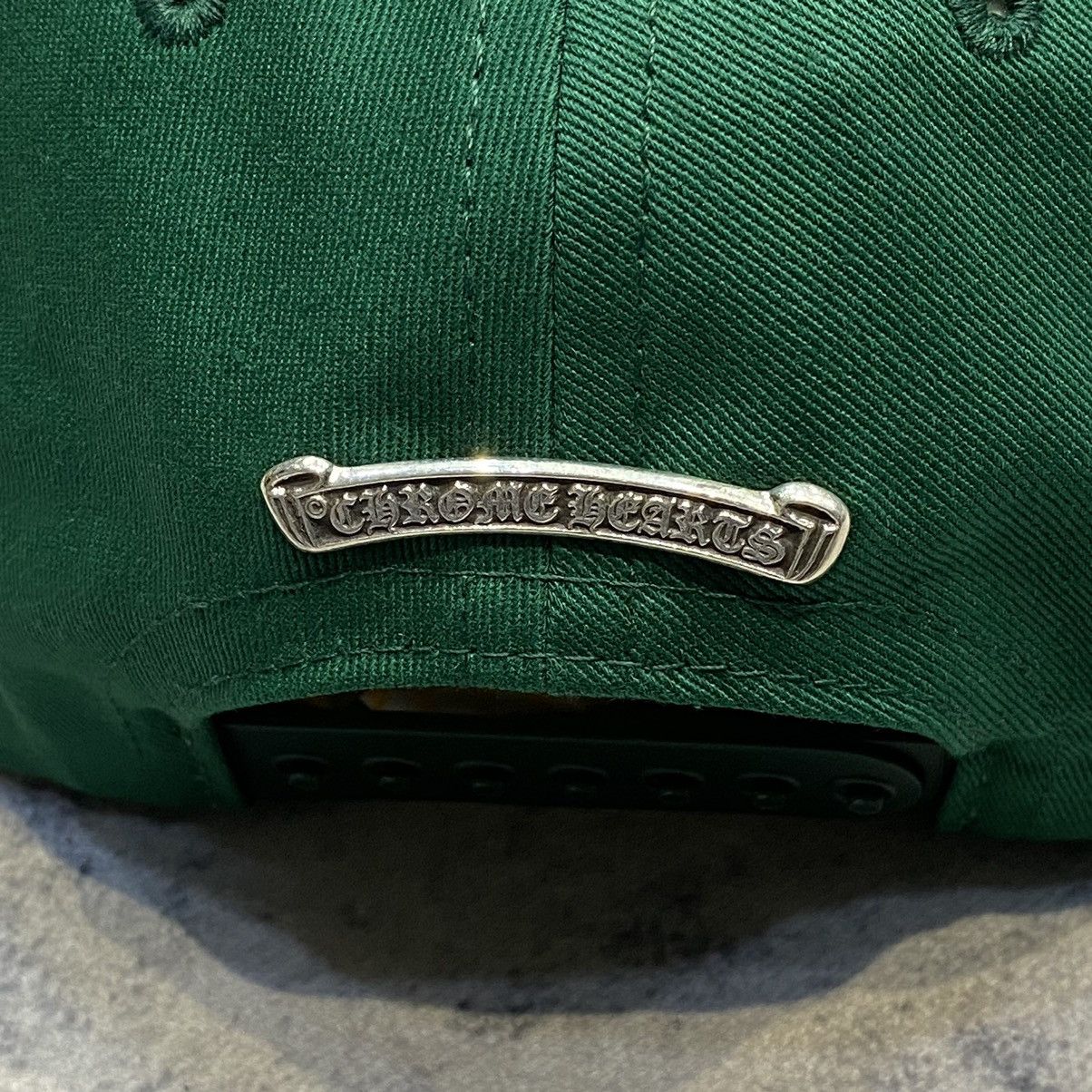 Chrome Hearts CHROME HEARTS UNSTRUCTURED Space patch trucker hat green Size ONE SIZE - 6 Thumbnail