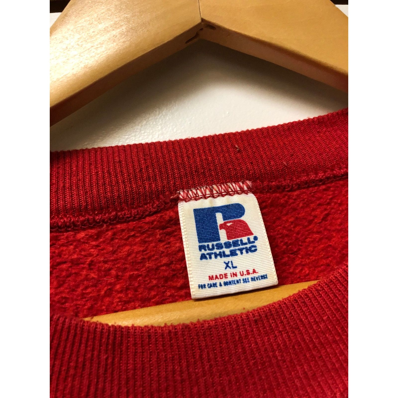 Russell Athletic Vintage Belmount Abbey university basketball Sweatshirt szXL Size US XL / EU 56 / 4 - 3 Thumbnail