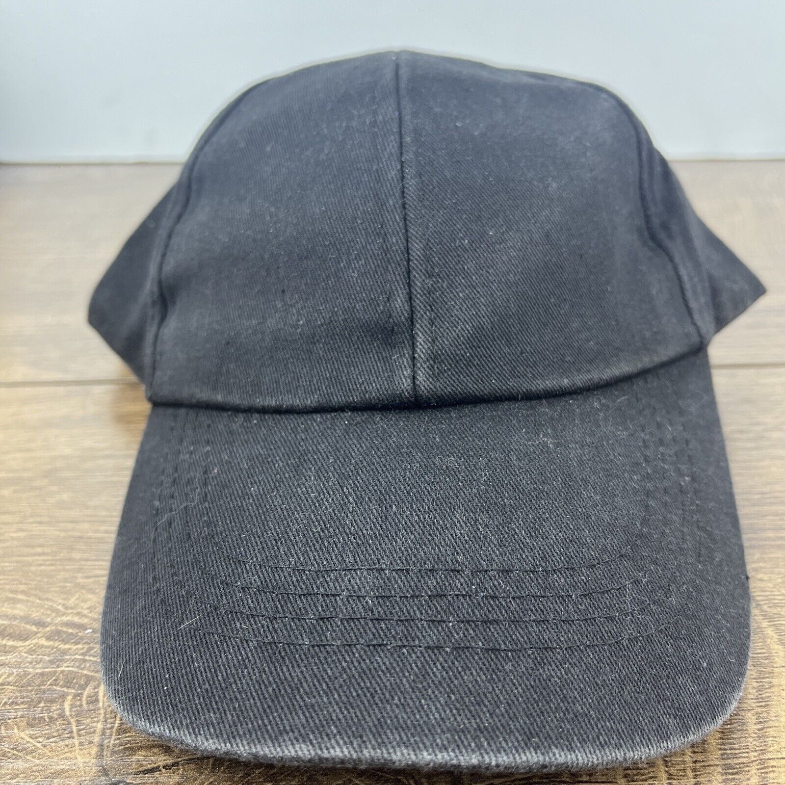 Other Black Baseball Hat Black Baseball Cap Hat Adjustable Adult S Size ONE SIZE - 1 Thumbnail