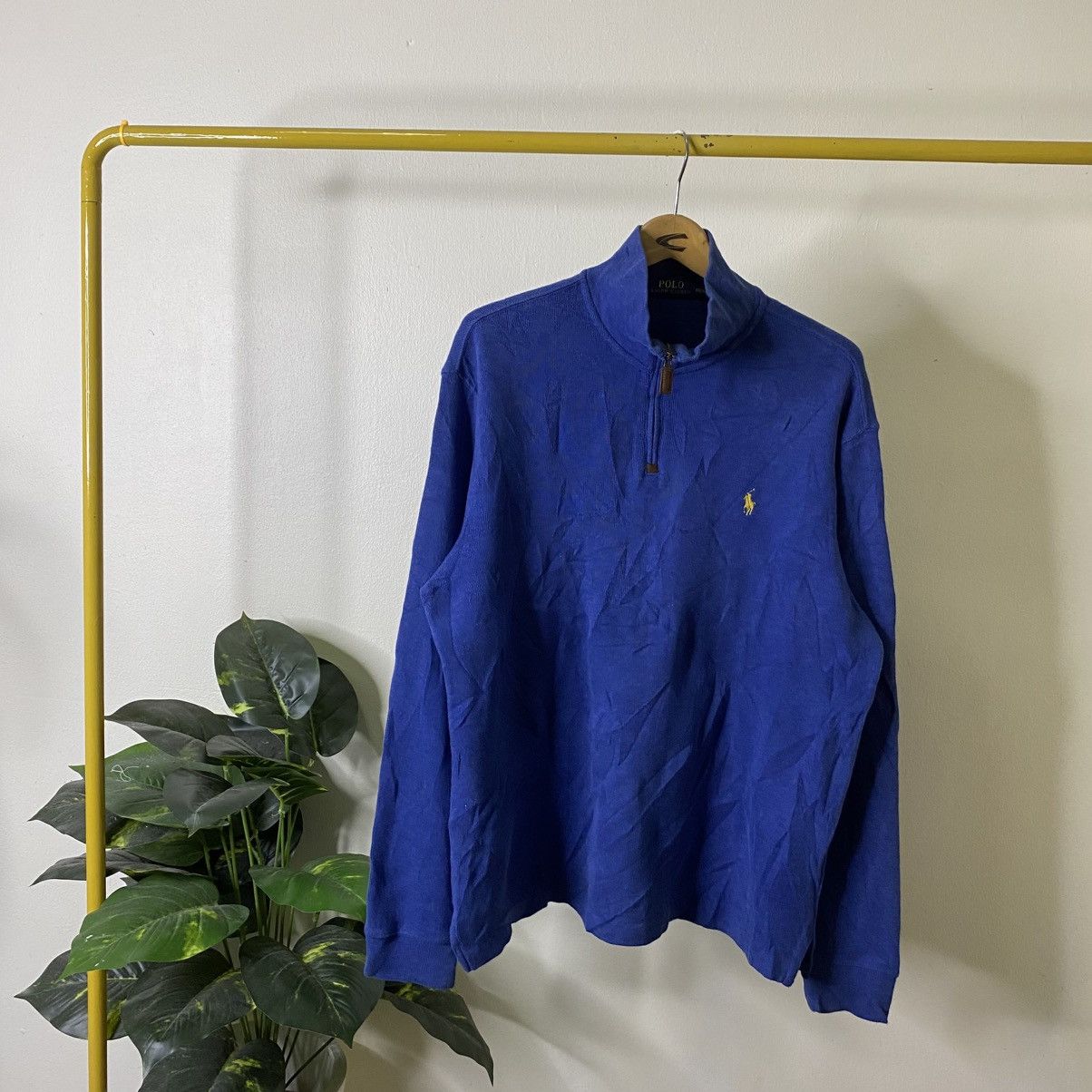 Polo Ralph Lauren Polo RL Half Zipper Sweatshirt Size US M / EU 48-50 / 2 - 1 Thumbnail