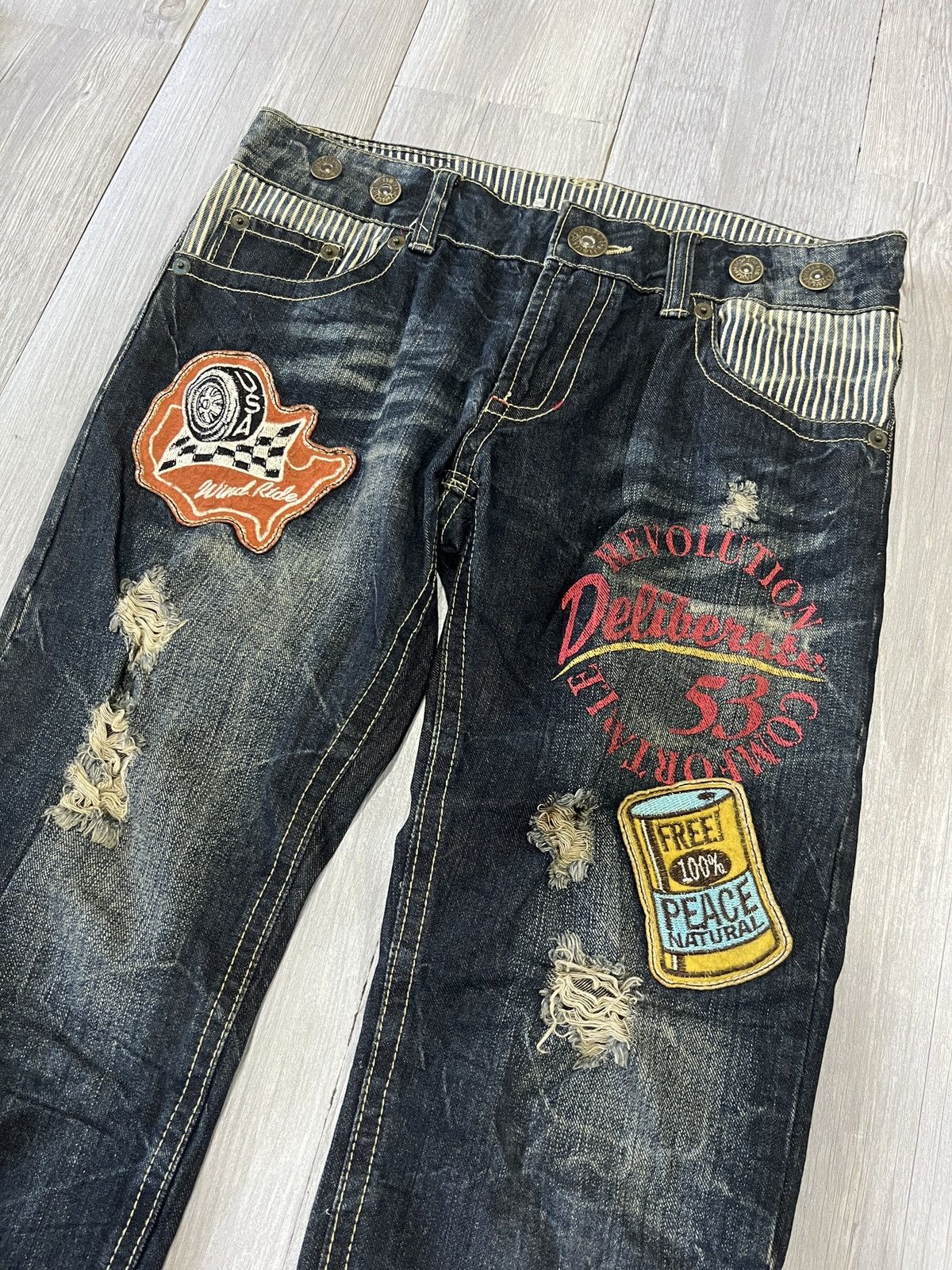 Hysteric Glamour Vintage Usa ride jeans Size US 32 / EU 48 - 1 Thumbnail