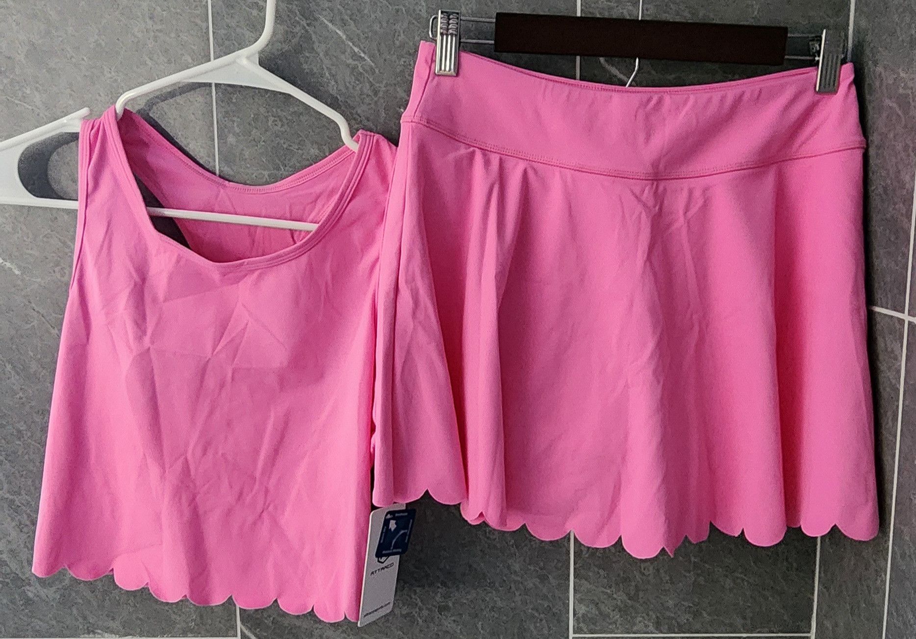 Other NWT ATTRACO 2 Piece Tennis Dress w/ Shorts & Pockets Pink M Size M / US 6-8 / IT 42-44 - 1 Thumbnail