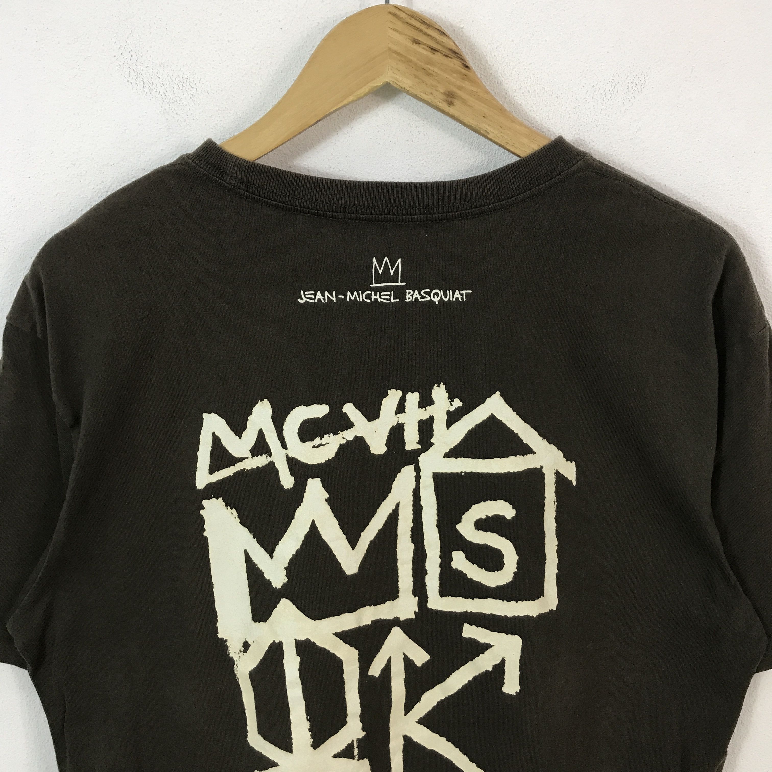 Jean-Michel Basquiat Jean michel basquiat cropped style tshirts Size US XL / EU 56 / 4 - 4 Thumbnail