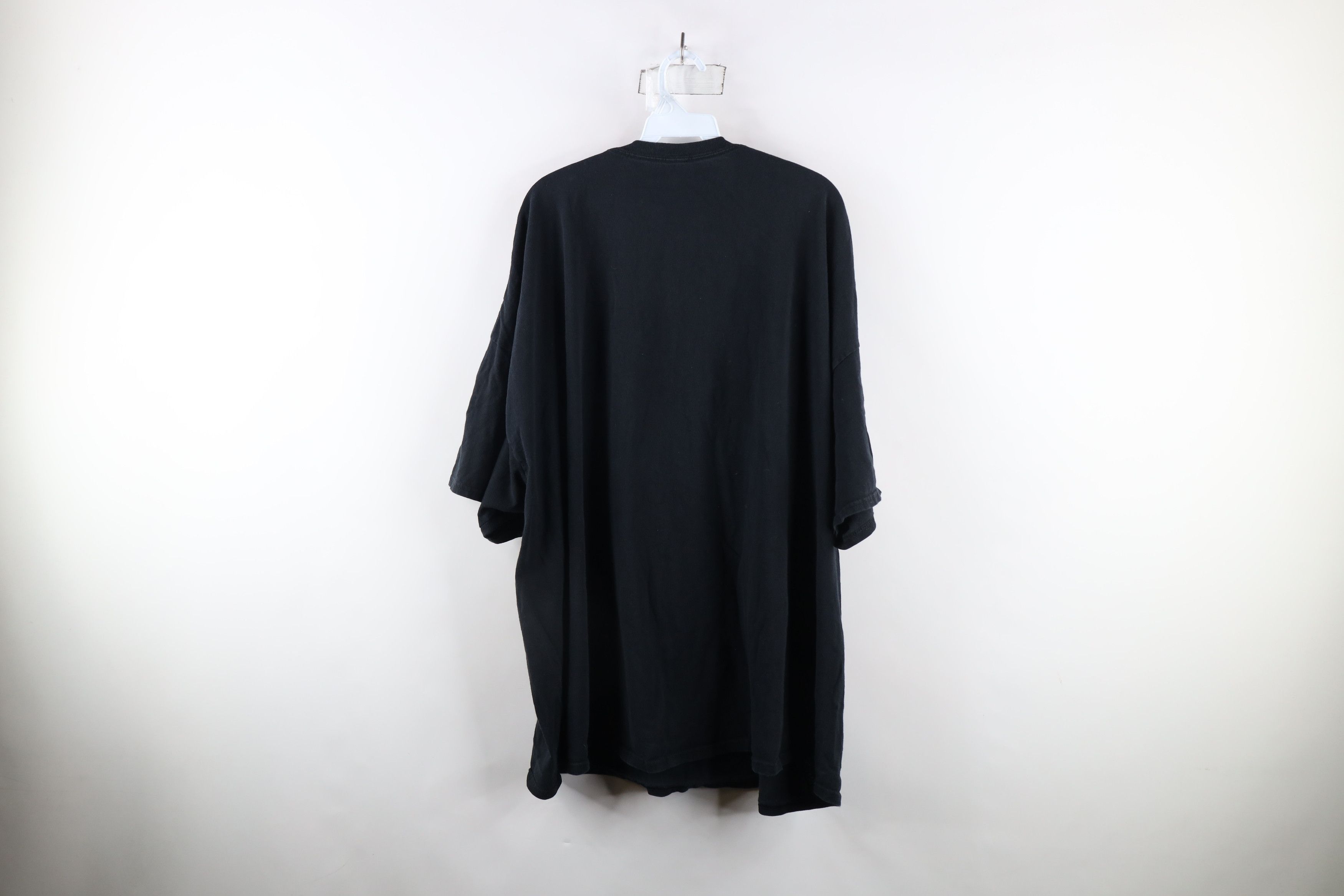 Vintage Vintage 90s Streetwear Short Sleeve T-Shirt Black Cotton Size US XXL / EU 58 / 5 - 6 Thumbnail